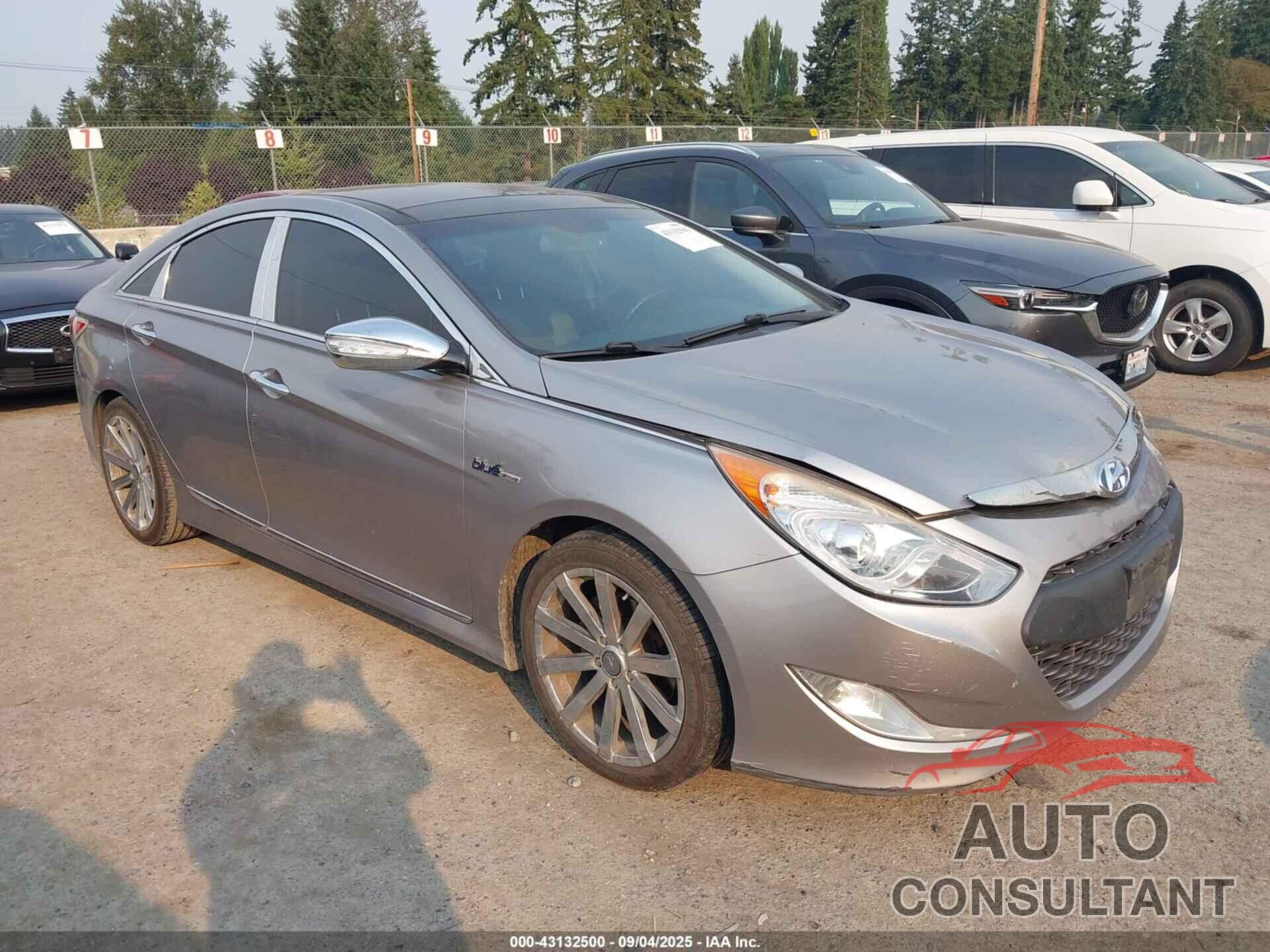 HYUNDAI SONATA HYBRID 2012 - KMHEC4A46CA046254