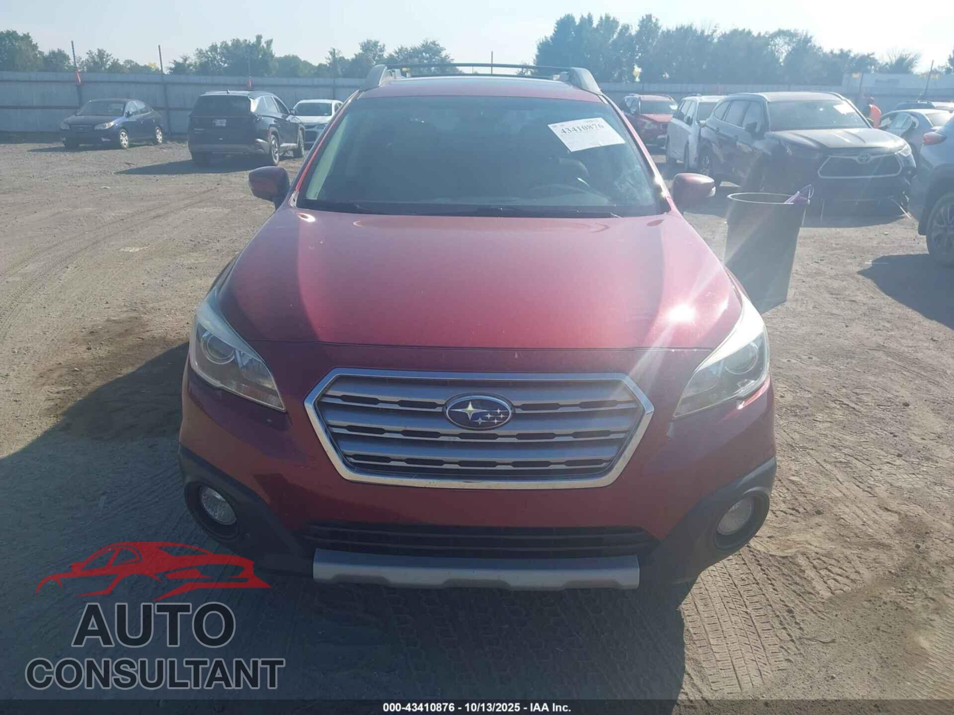 SUBARU OUTBACK 2016 - 4S4BSBNC8G3229368