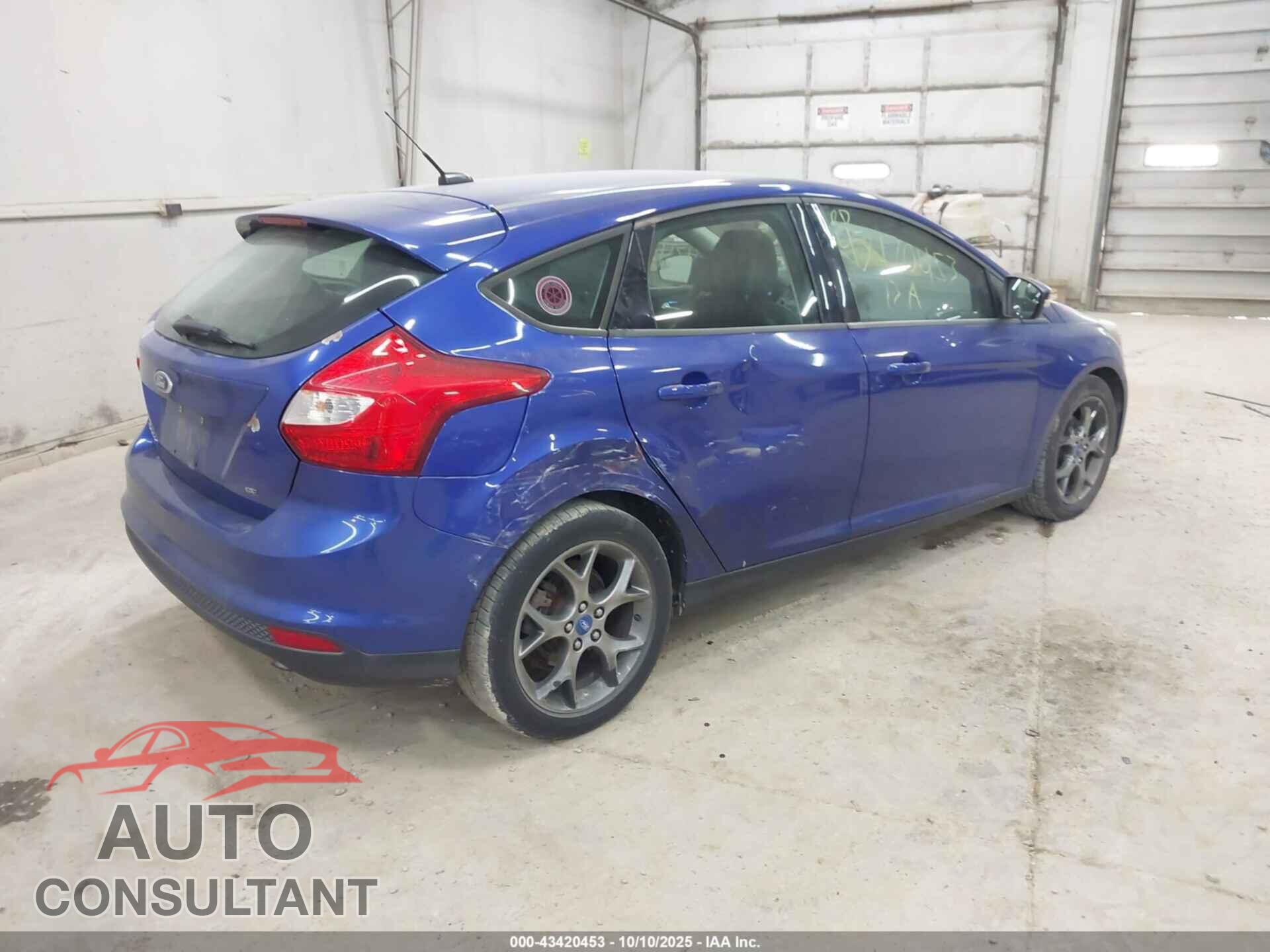 FORD FOCUS 2013 - 1FADP3K21DL286612