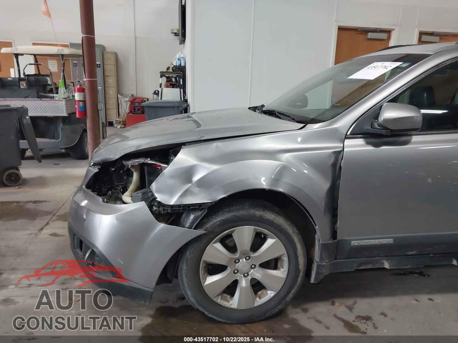SUBARU OUTBACK 2011 - 4S4BREKCXB2390689