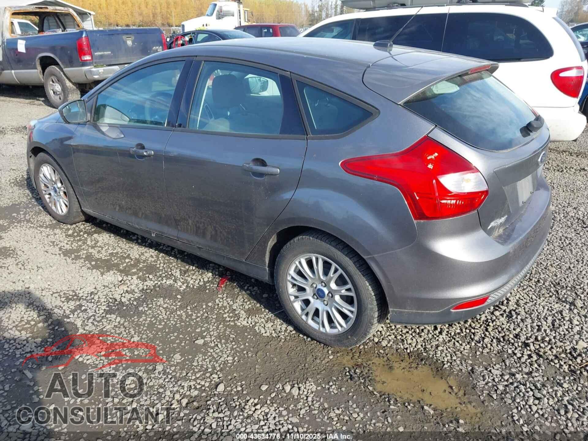 FORD FOCUS 2012 - 1FAHP3K2XCL112229