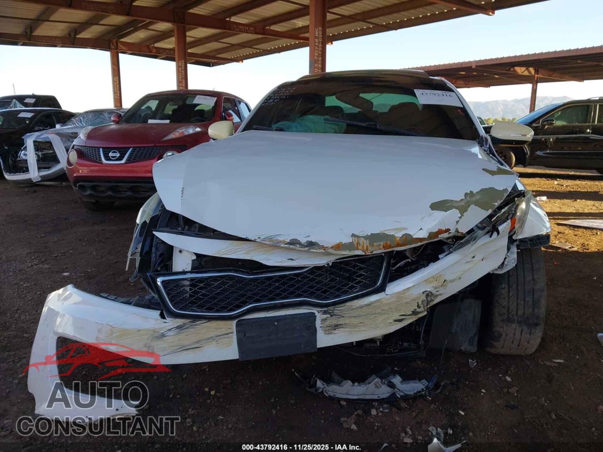 KIA OPTIMA 2013 - 5XXGR4A68DG154121