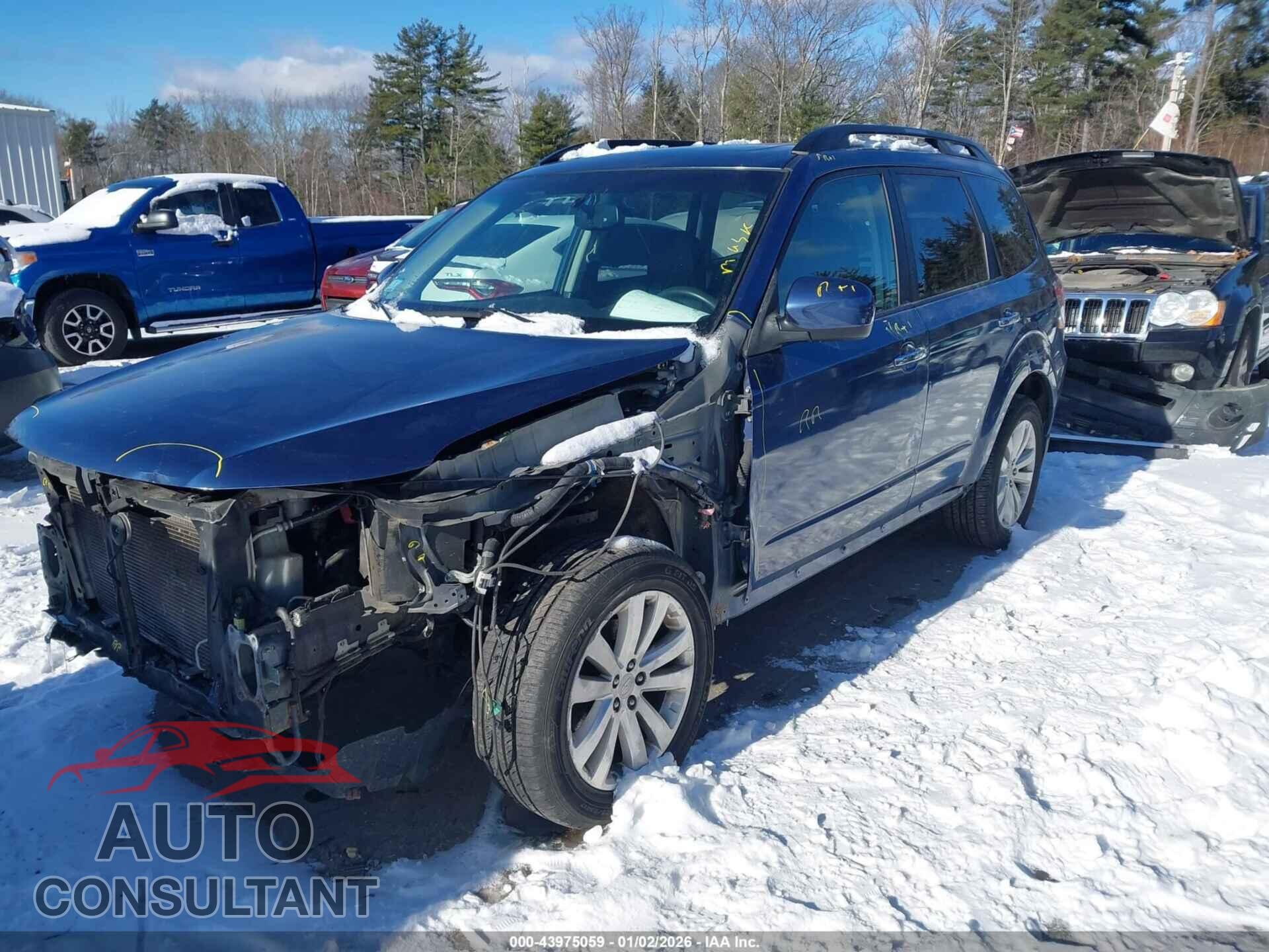 SUBARU FORESTER 2012 - JF2SHAEC5CH447103
