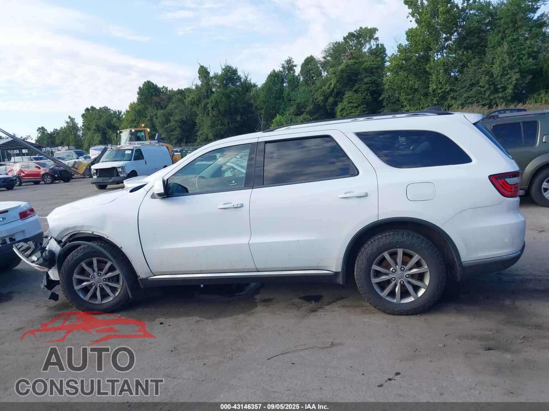 DODGE DURANGO 2017 - 1C4RDJAG7HC814640