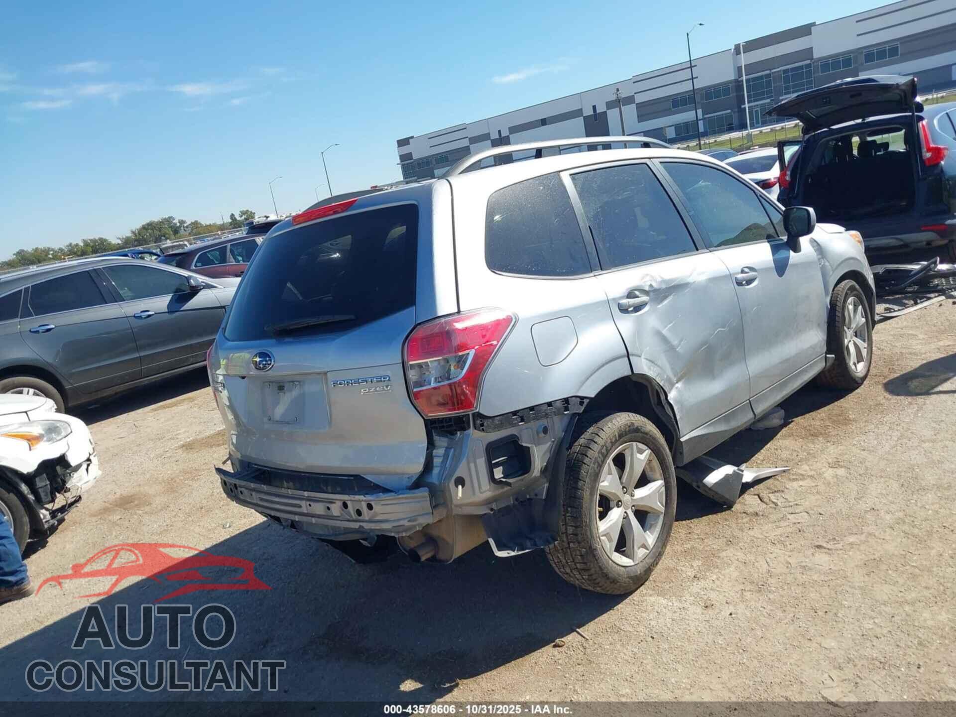 SUBARU FORESTER 2014 - JF2SJADC2EH461341