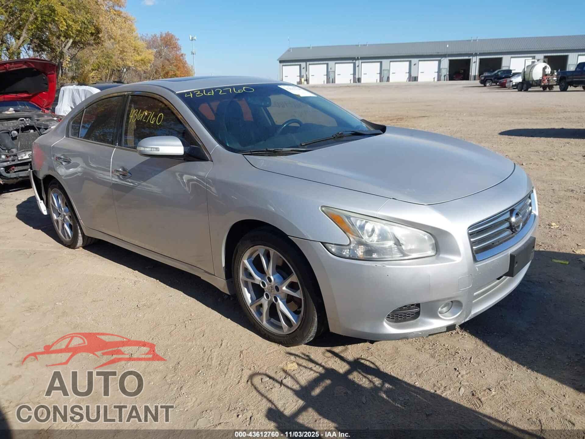 NISSAN MAXIMA 2012 - 1N4AA5AP9CC856237