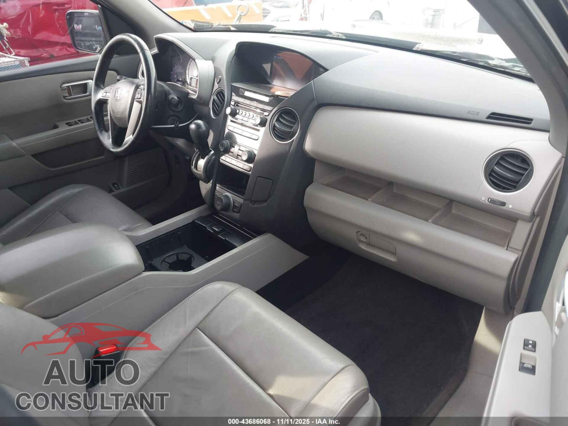 HONDA PILOT 2012 - 5FNYF3H63CB034967