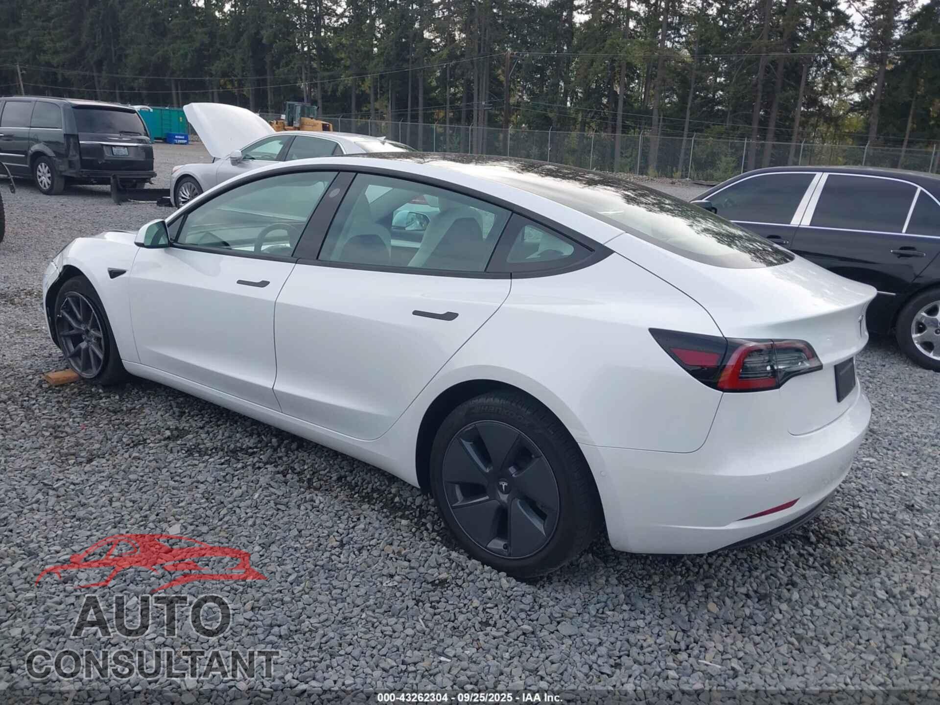 TESLA MODEL 3 2022 - 5YJ3E1EB5NF240703