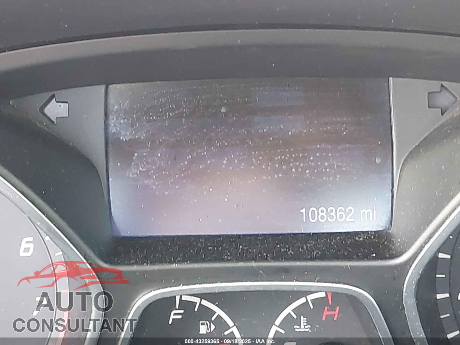 FORD FOCUS 2014 - 1FADP3F25EL426981