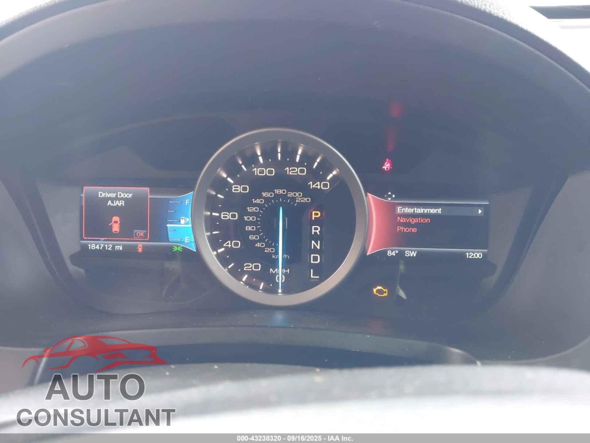 FORD EXPLORER 2014 - 1FM5K7F90EGA09967