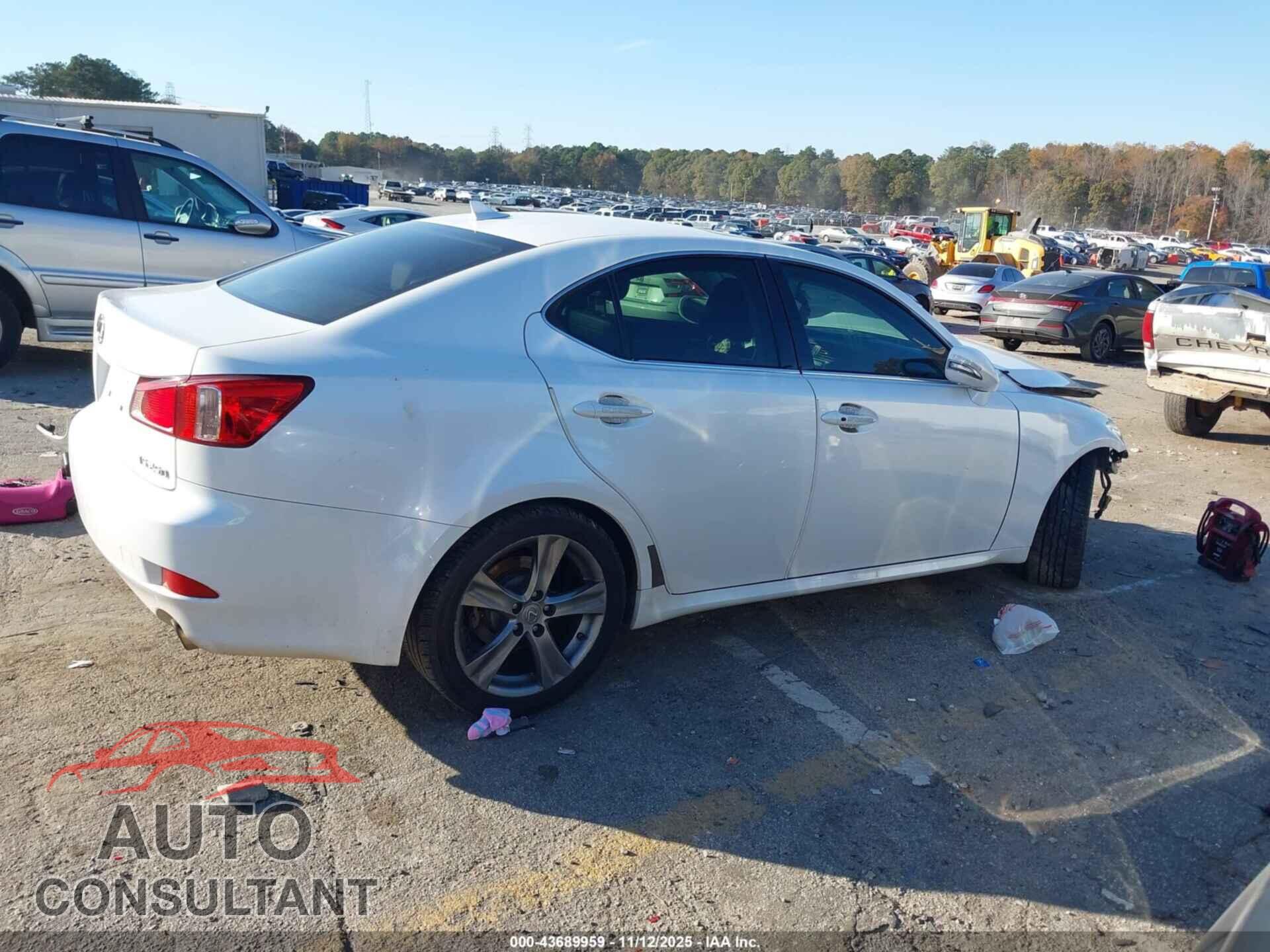 LEXUS IS 250 2012 - JTHBF5C20C5178000