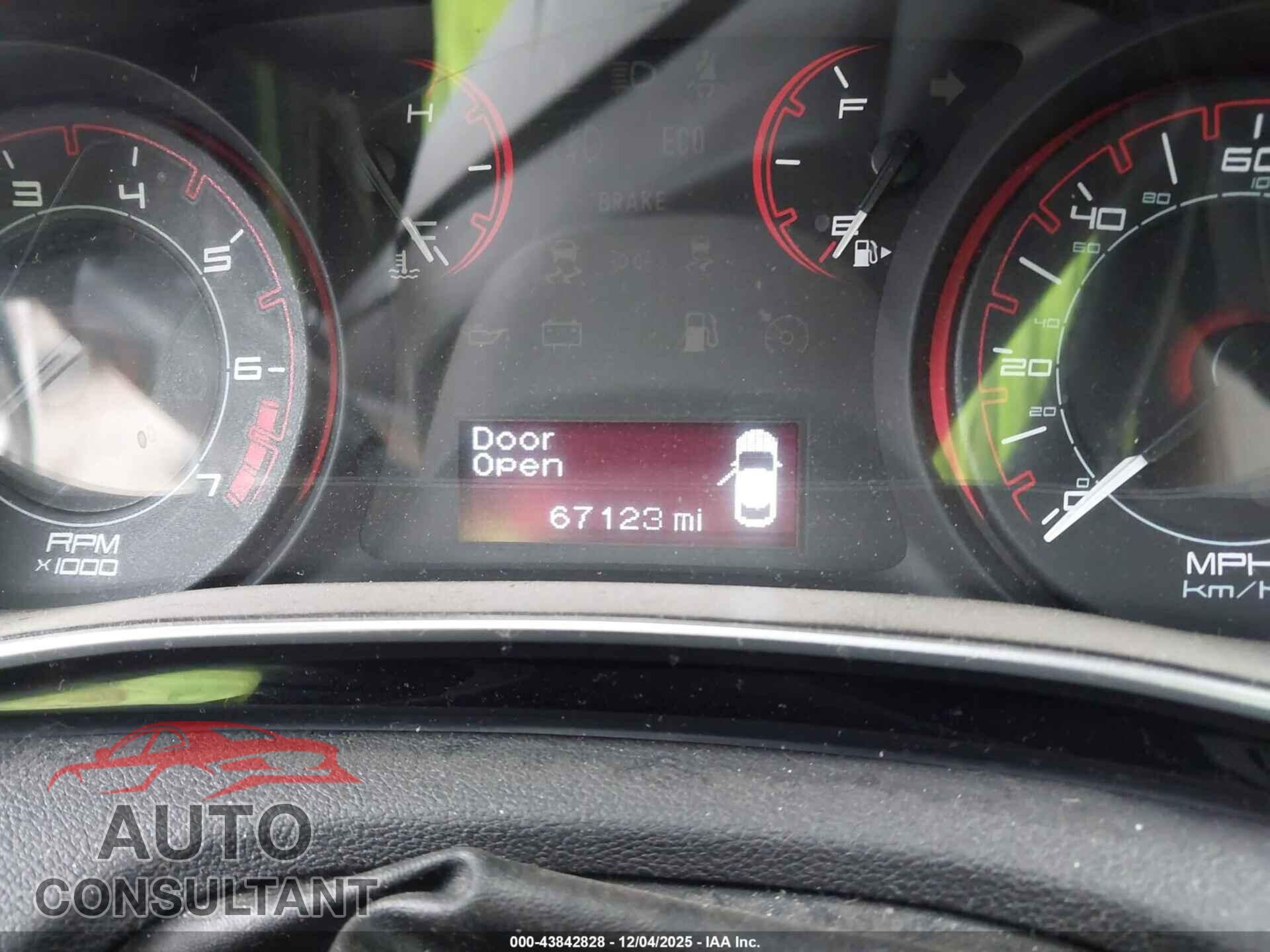 DODGE DART 2013 - 1C3CDFBA5DD318841