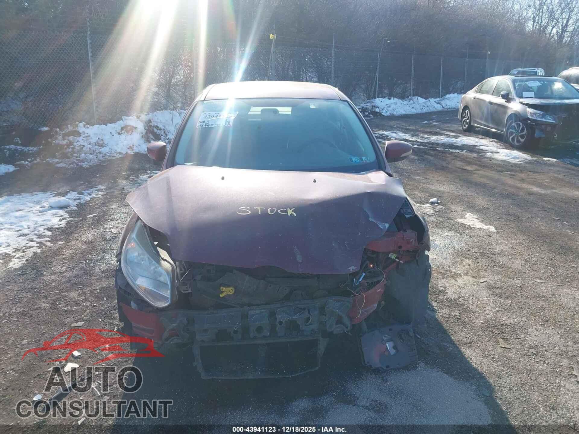 FORD FOCUS 2014 - 1FADP3F22EL134608