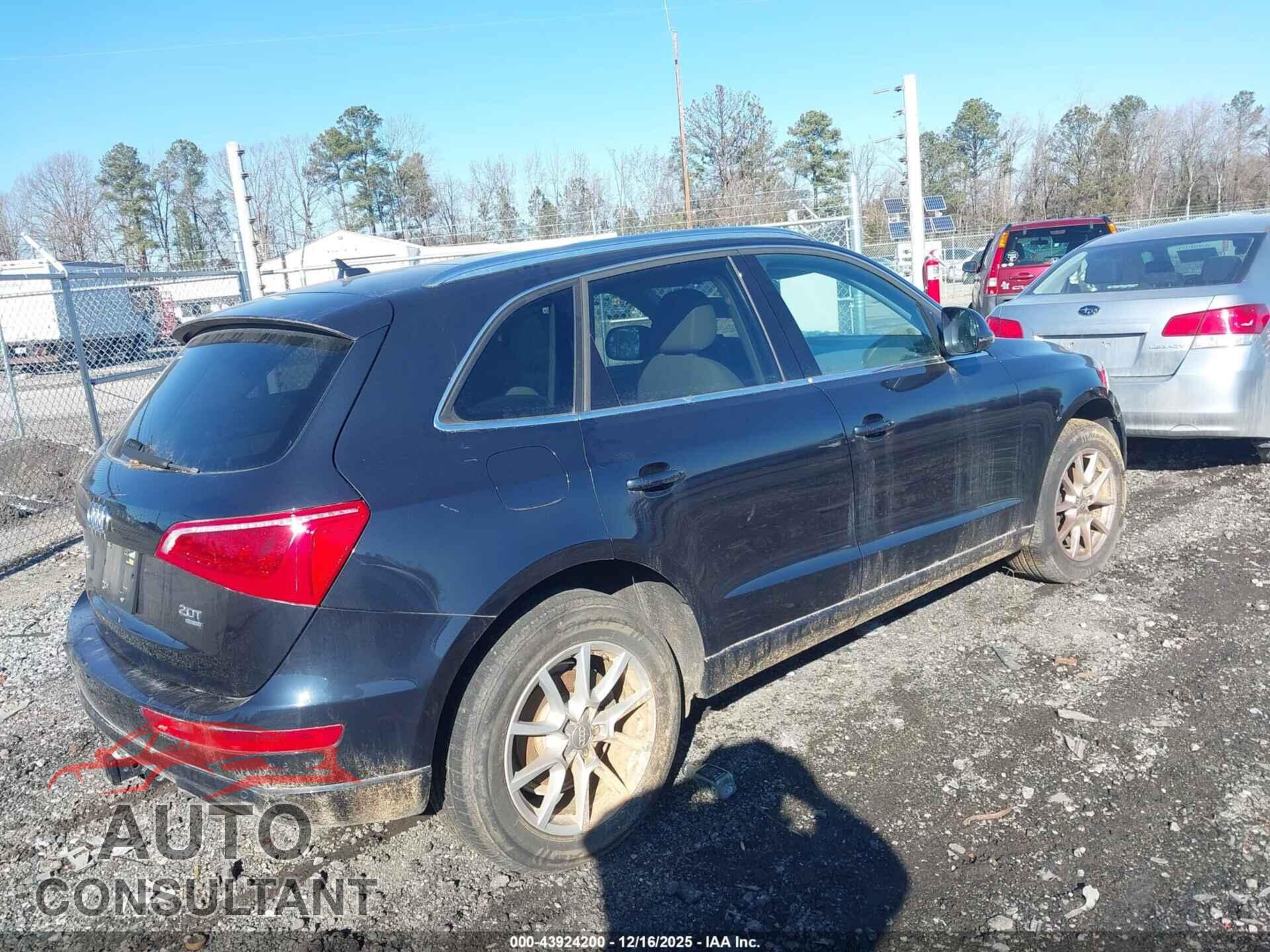 AUDI Q5 2012 - WA1LFBFPXCA087877