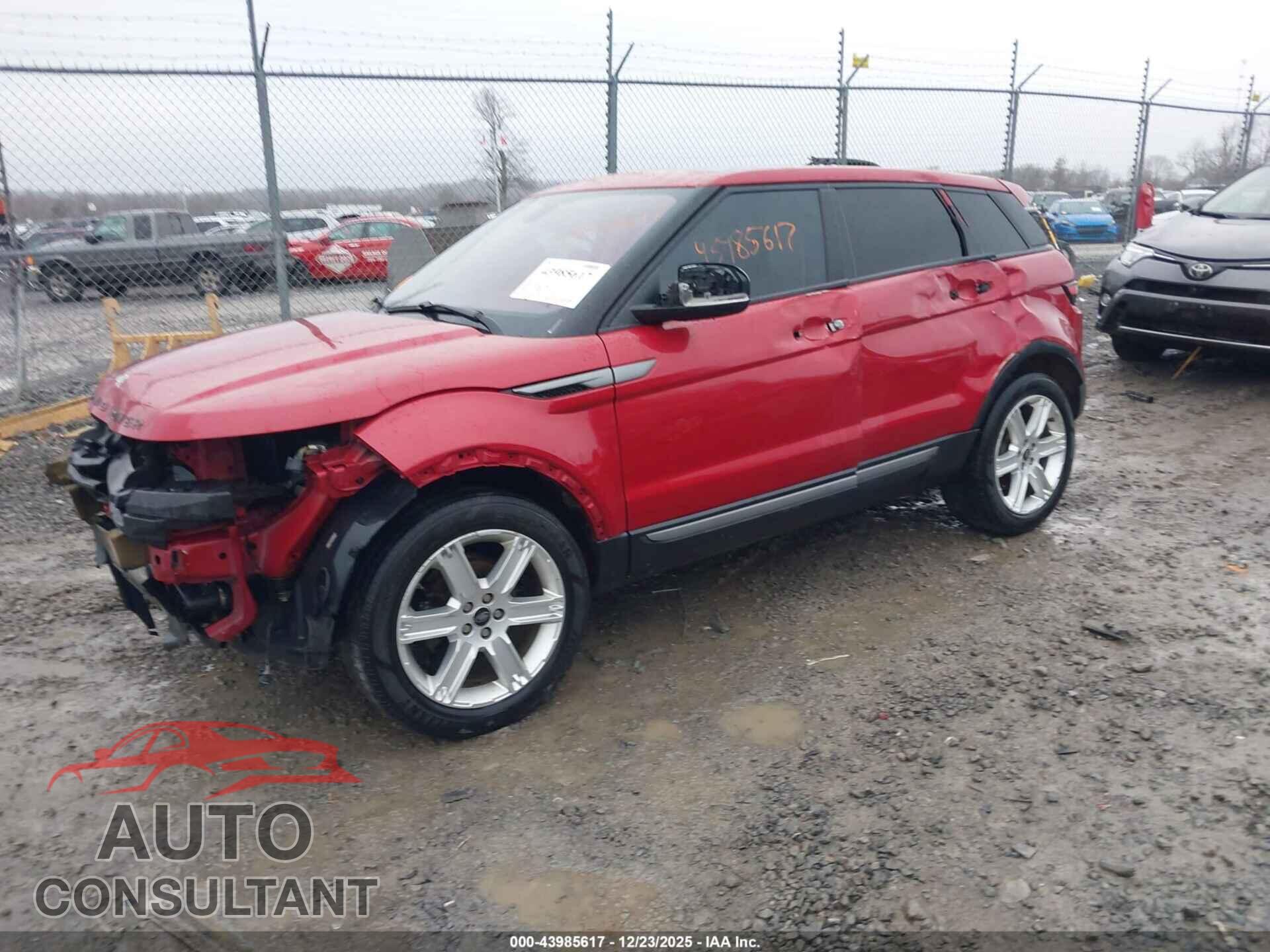 LAND ROVER RANGE ROVER EVOQUE 2013 - SALVP2BG3DH710422