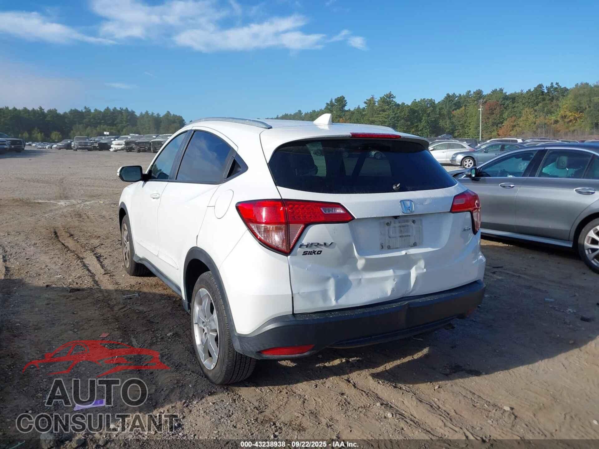 HONDA HR-V 2017 - 3CZRU6H79HM711182