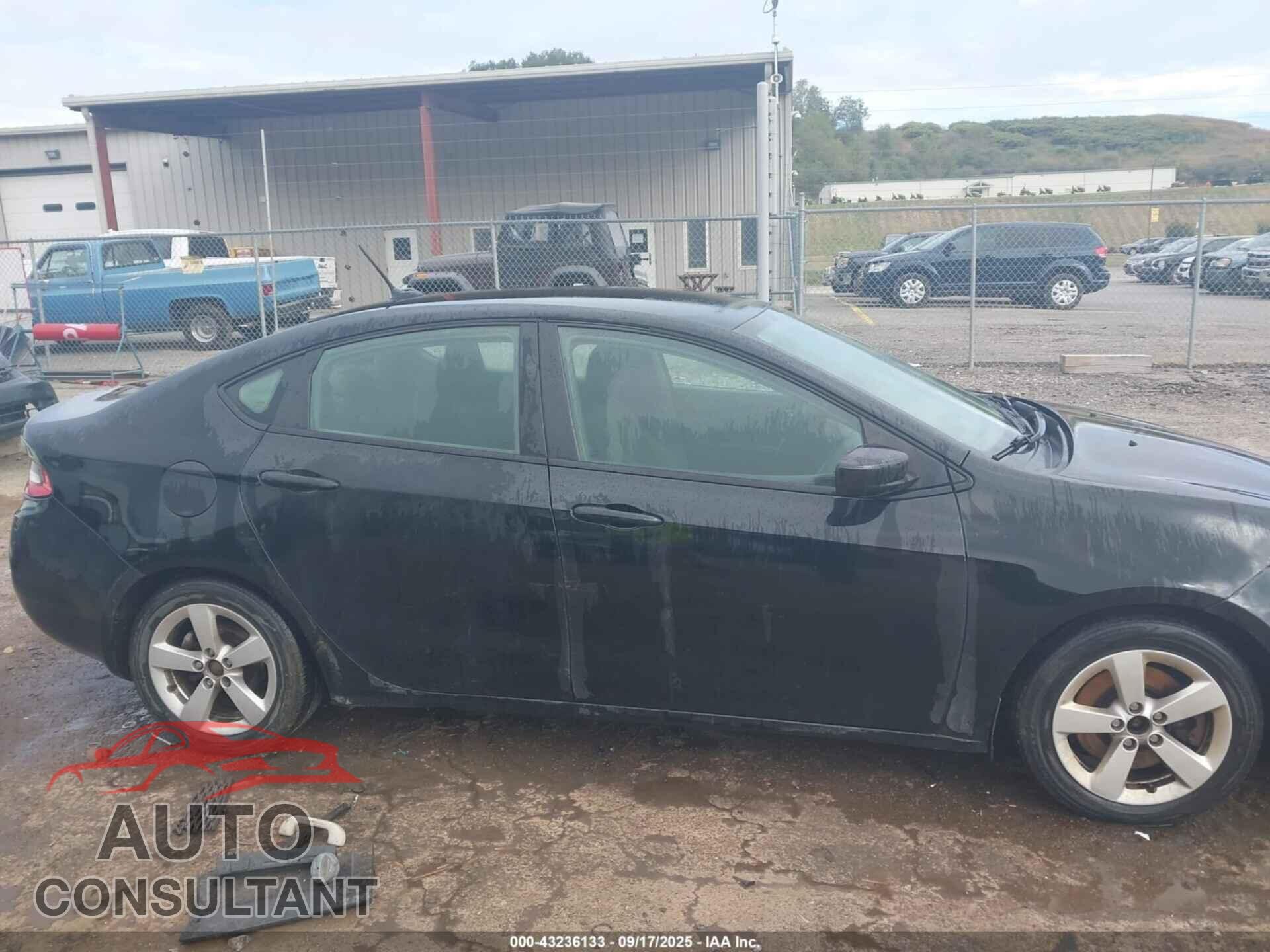 DODGE DART 2015 - 1C3CDFBBXFD310200