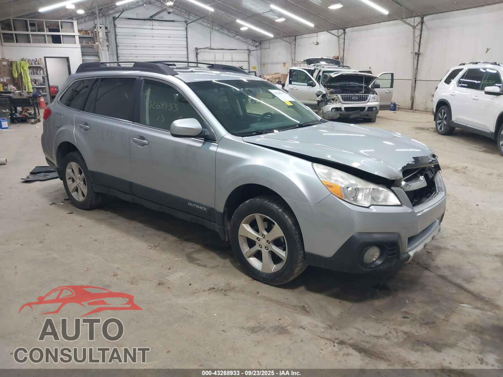 SUBARU OUTBACK 2013 - 4S4BRBKC7D3208006