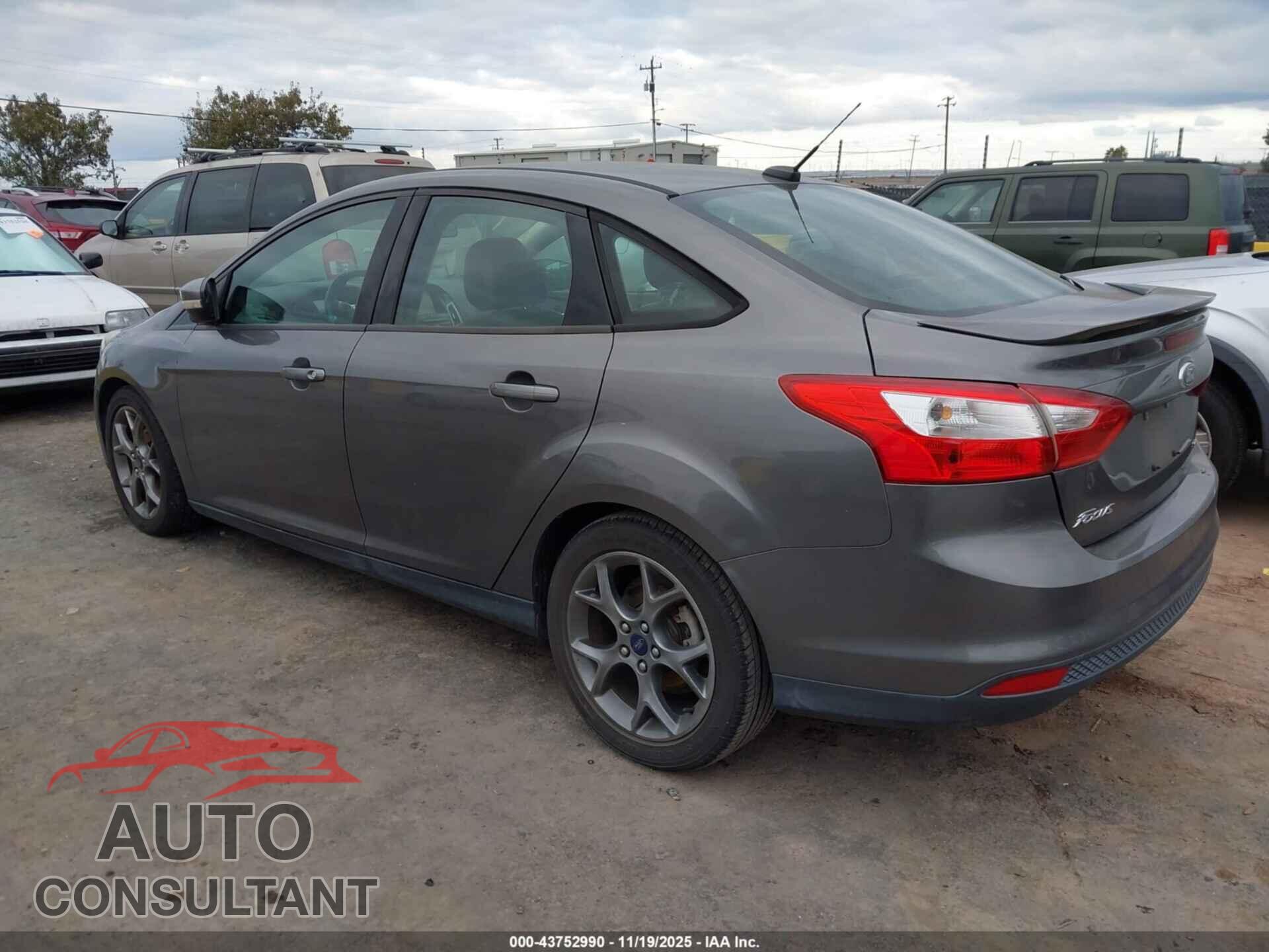 FORD FOCUS 2013 - 1FADP3F20DL290614