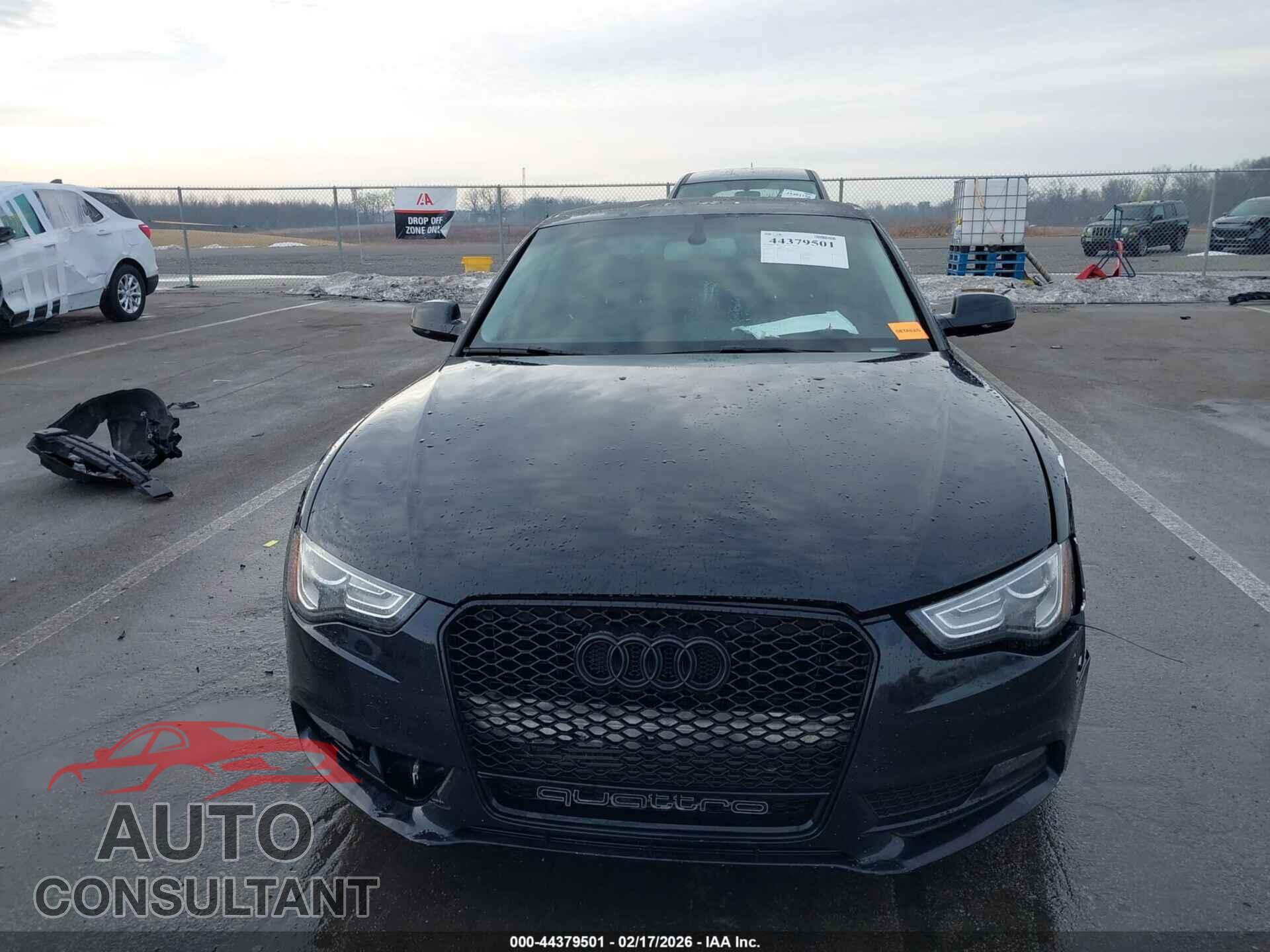AUDI A5 2013 - WAULFAFR1DA026661