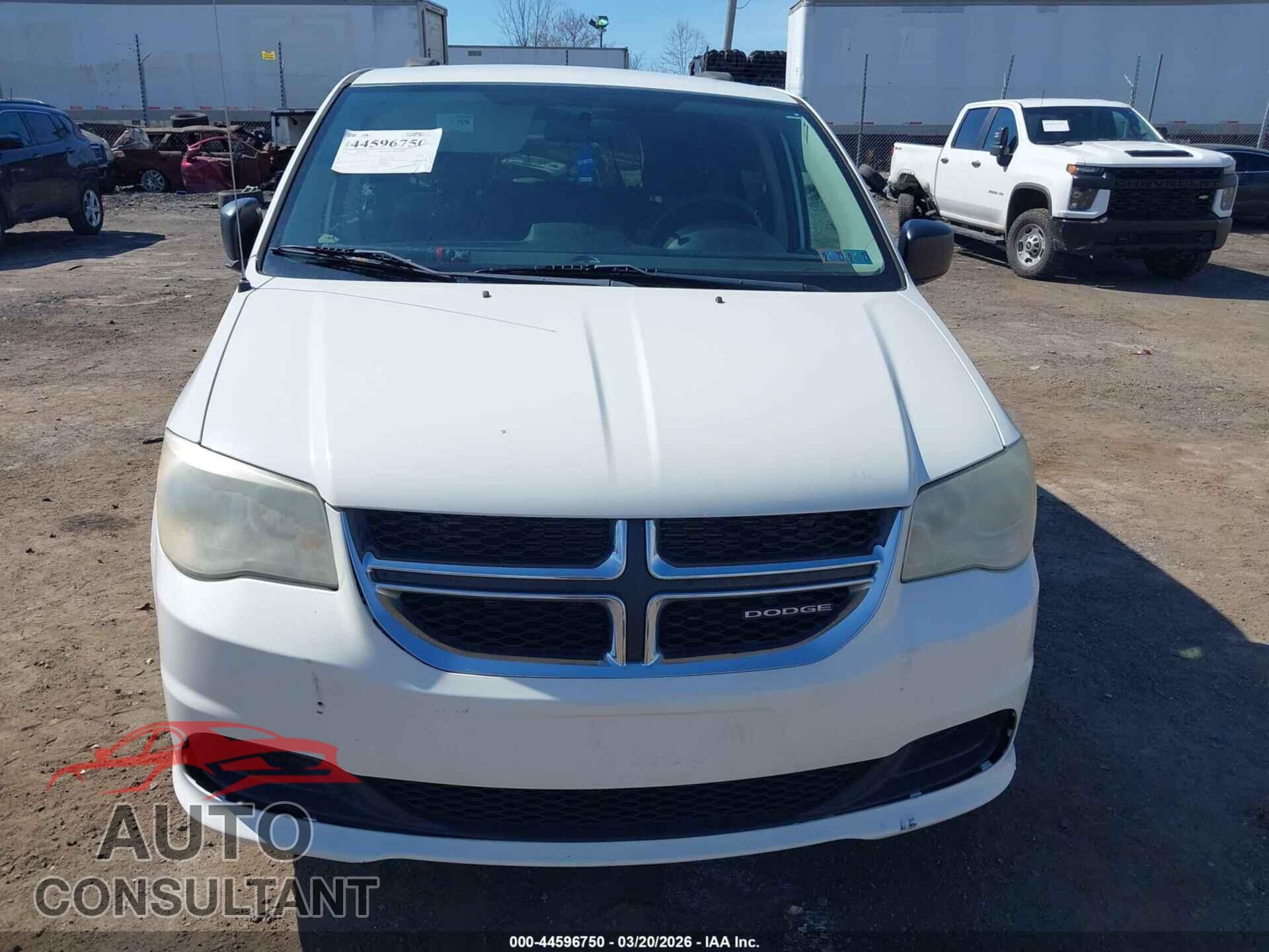 DODGE GRAND CARAVAN 2011 - 2D4RN4DG3BR790137