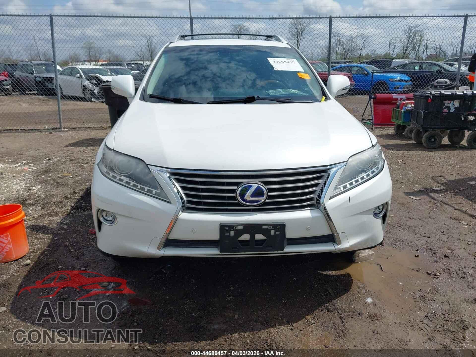 LEXUS RX 450H 2015 - 2T2BC1BAXFC009231