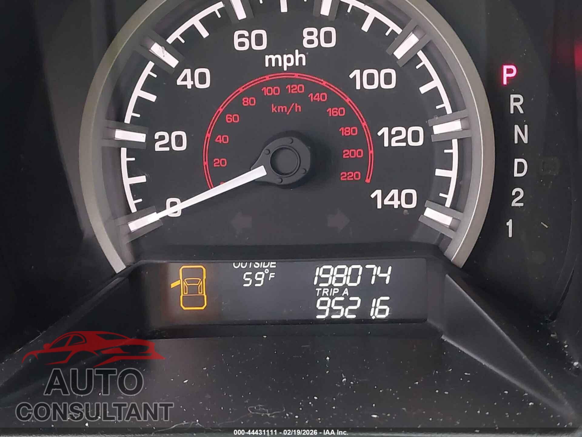 HONDA RIDGELINE 2010 - 5FPYK1F50AB013492