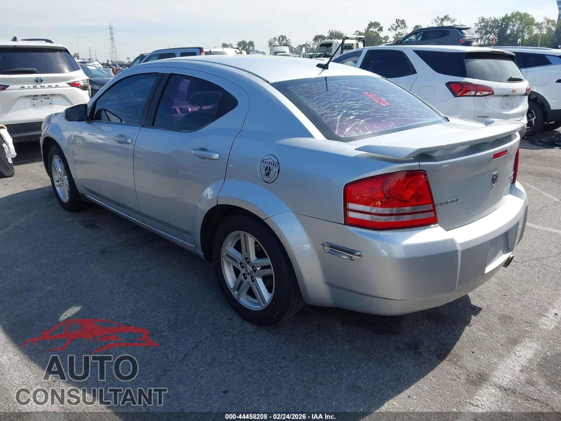 DODGE AVENGER 2010 - 1B3CC5FB1AN184106