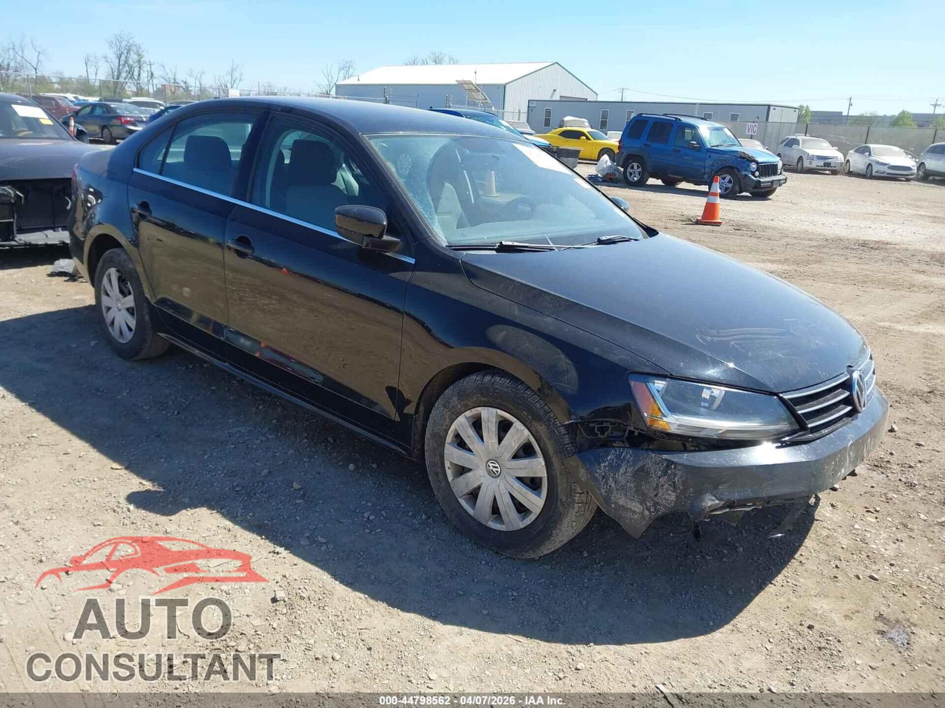 VOLKSWAGEN JETTA 2017 - 3VW2B7AJ9HM407775