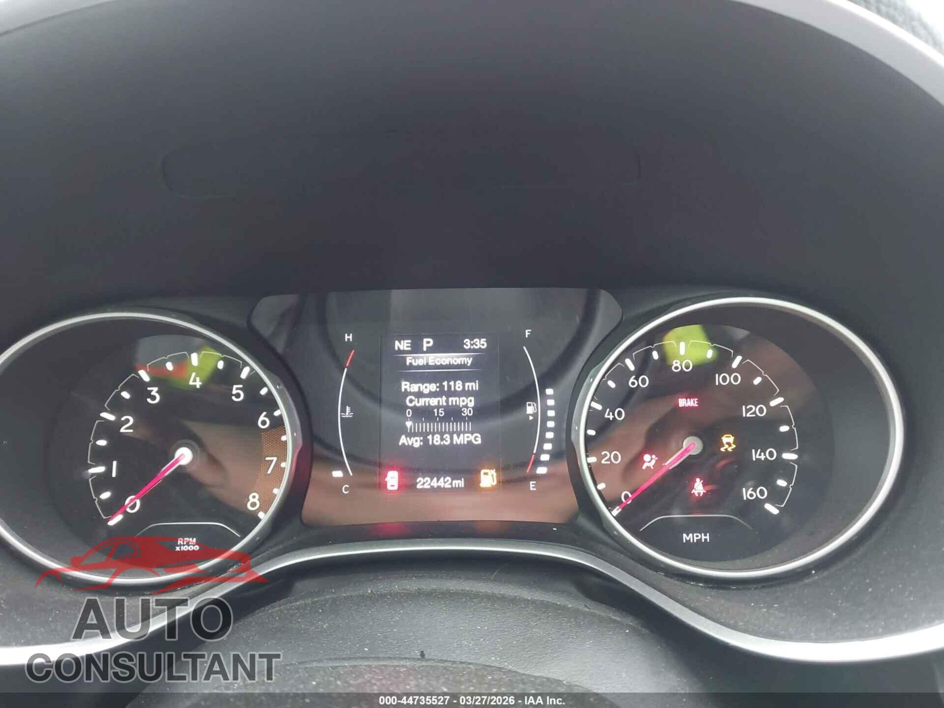 JEEP COMPASS 2020 - 3C4NJDBB4LT168787