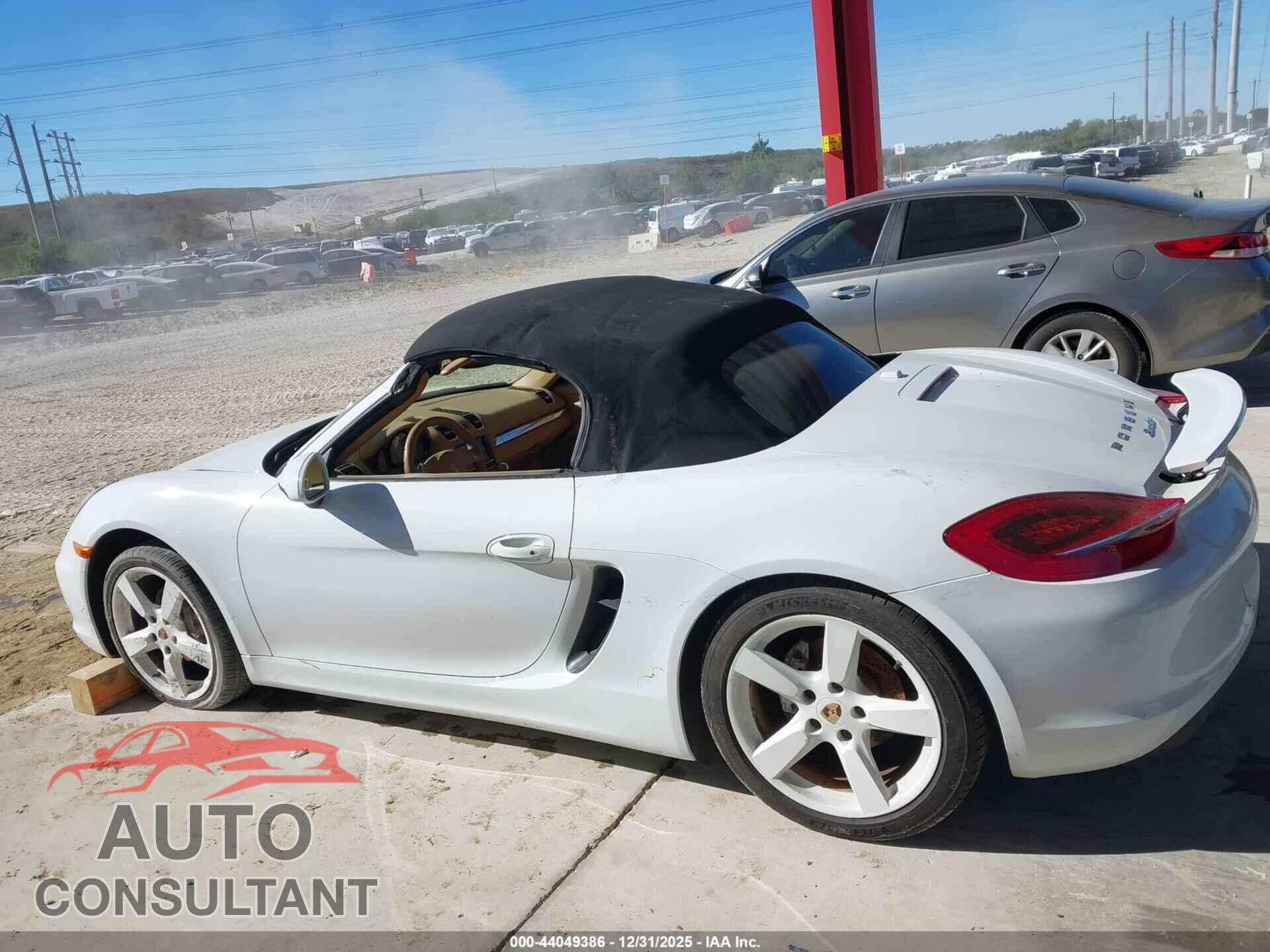 PORSCHE BOXSTER 2014 - WP0CA2A85EK120477