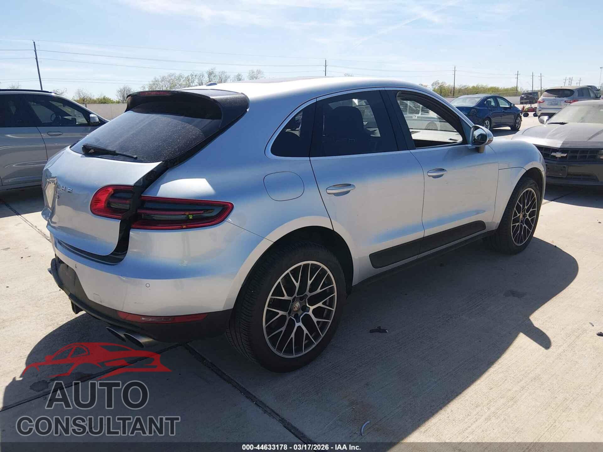 PORSCHE MACAN 2016 - WP1AB2A5XGLB50502