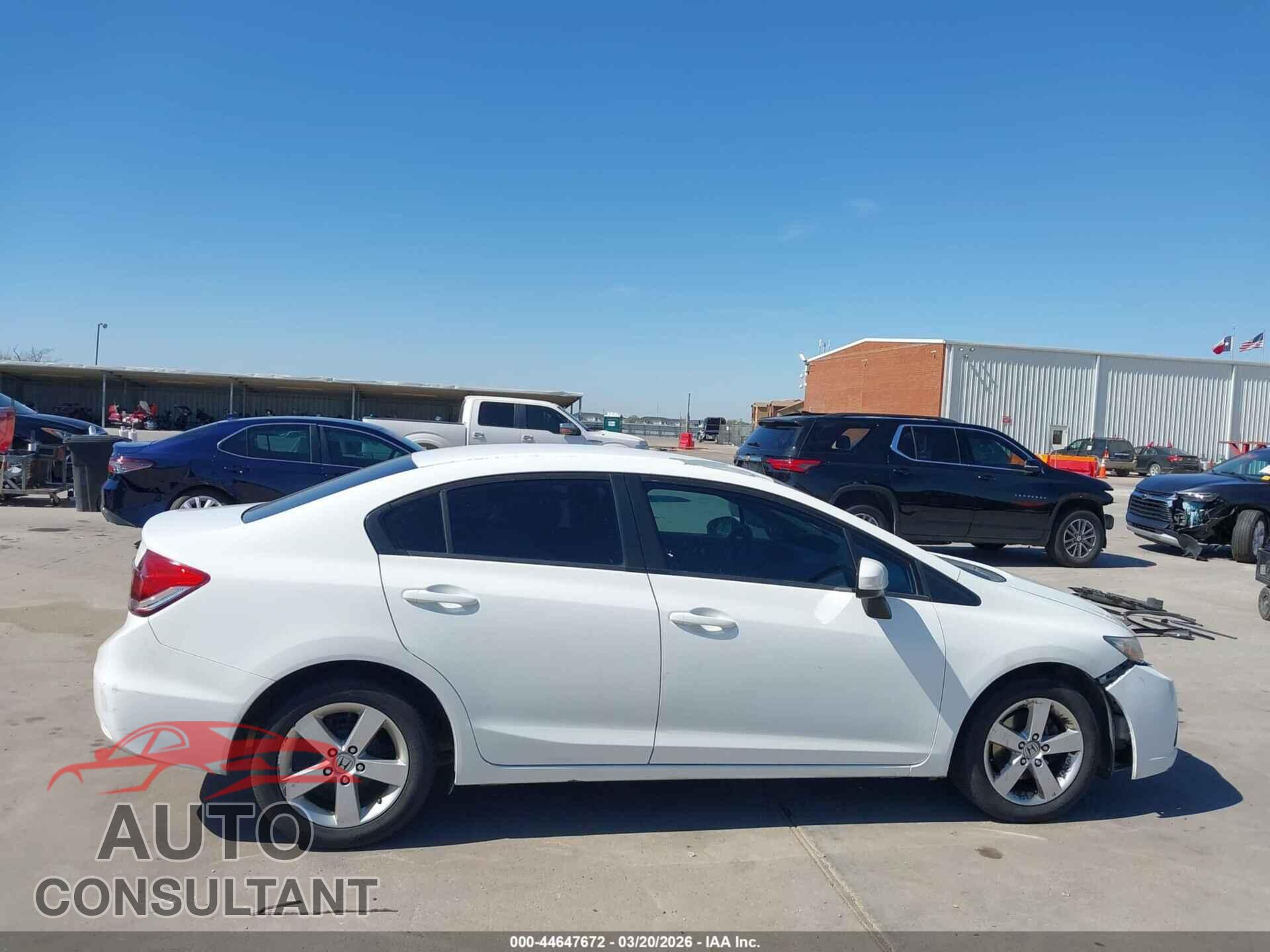 HONDA CIVIC 2014 - 19XFB2F5XEE032956