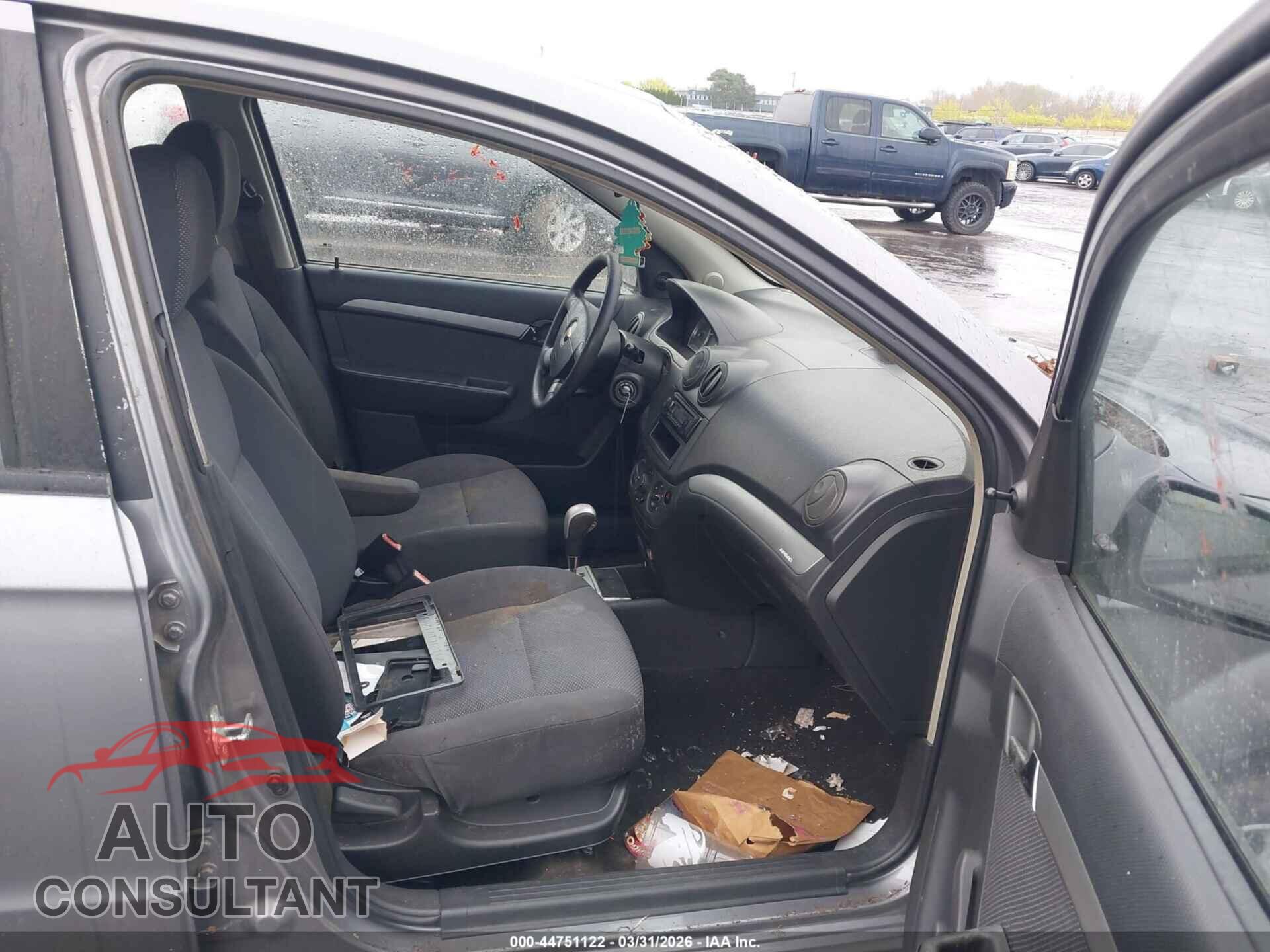 CHEVROLET AVEO 2011 - KL1TD5DE7BB124155