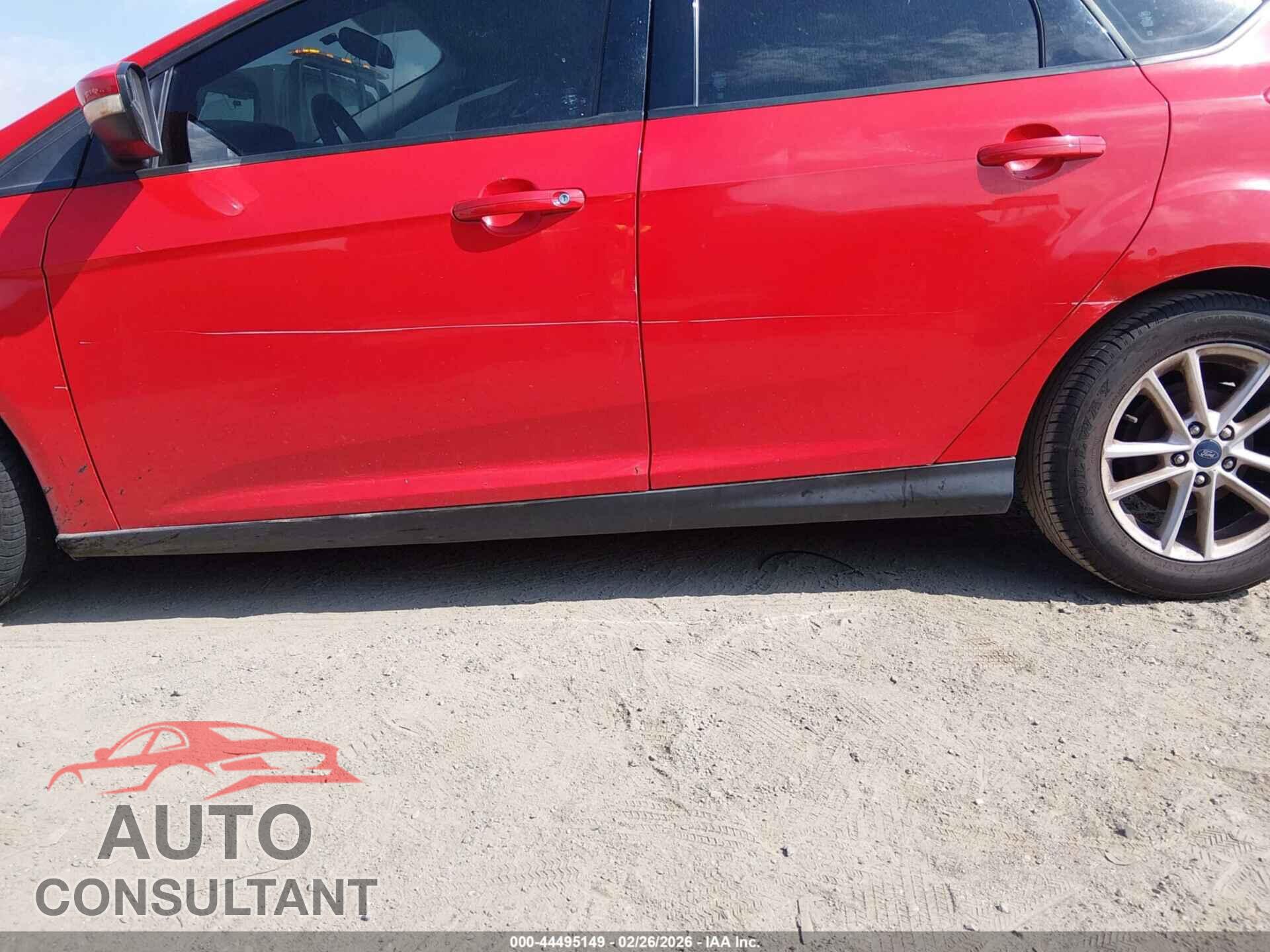 FORD FOCUS 2017 - 1FADP3K23HL248174