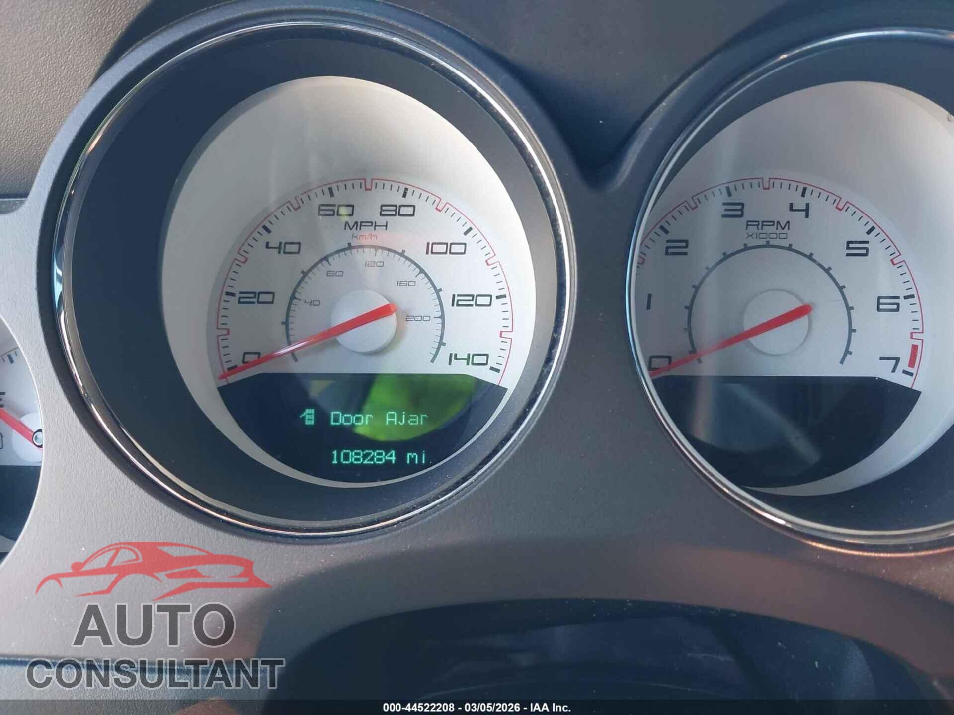 DODGE CHALLENGER 2012 - 2C3CDYAG9CH293753