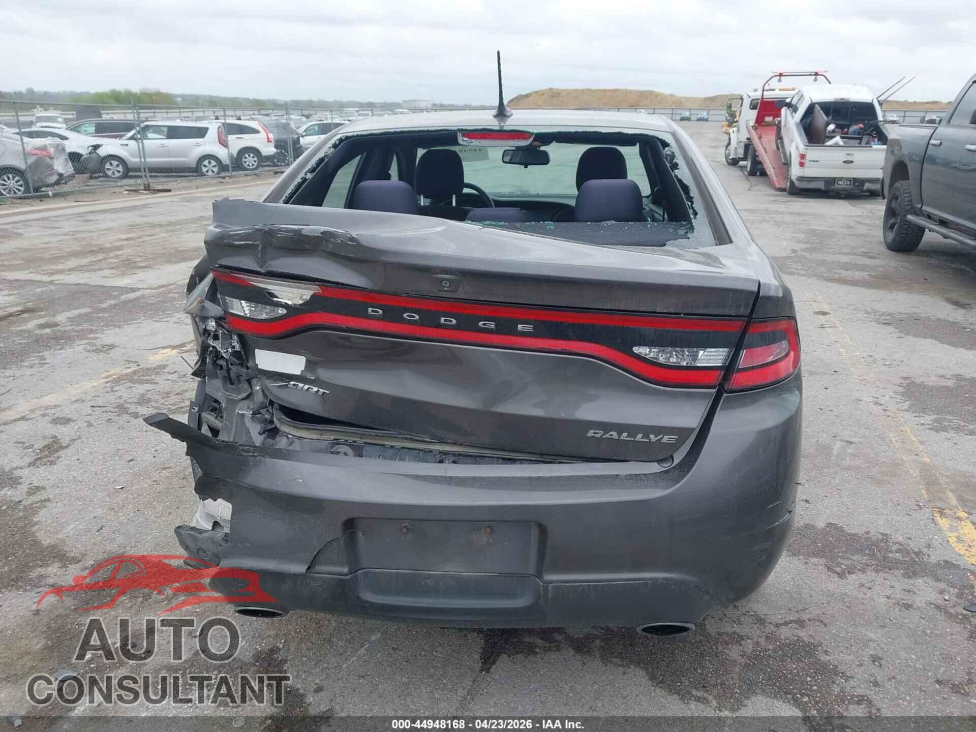 DODGE DART 2016 - 1C3CDFBB7GD516074