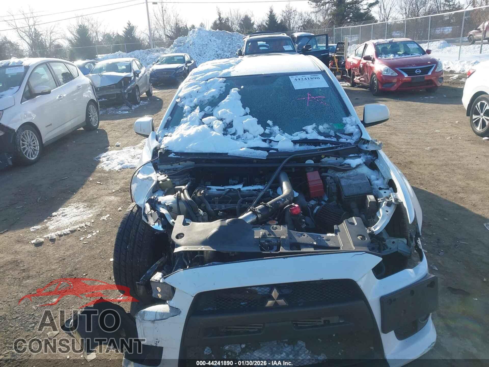 MITSUBISHI LANCER EVOLUTION 2011 - JA32W8FV7BU014397