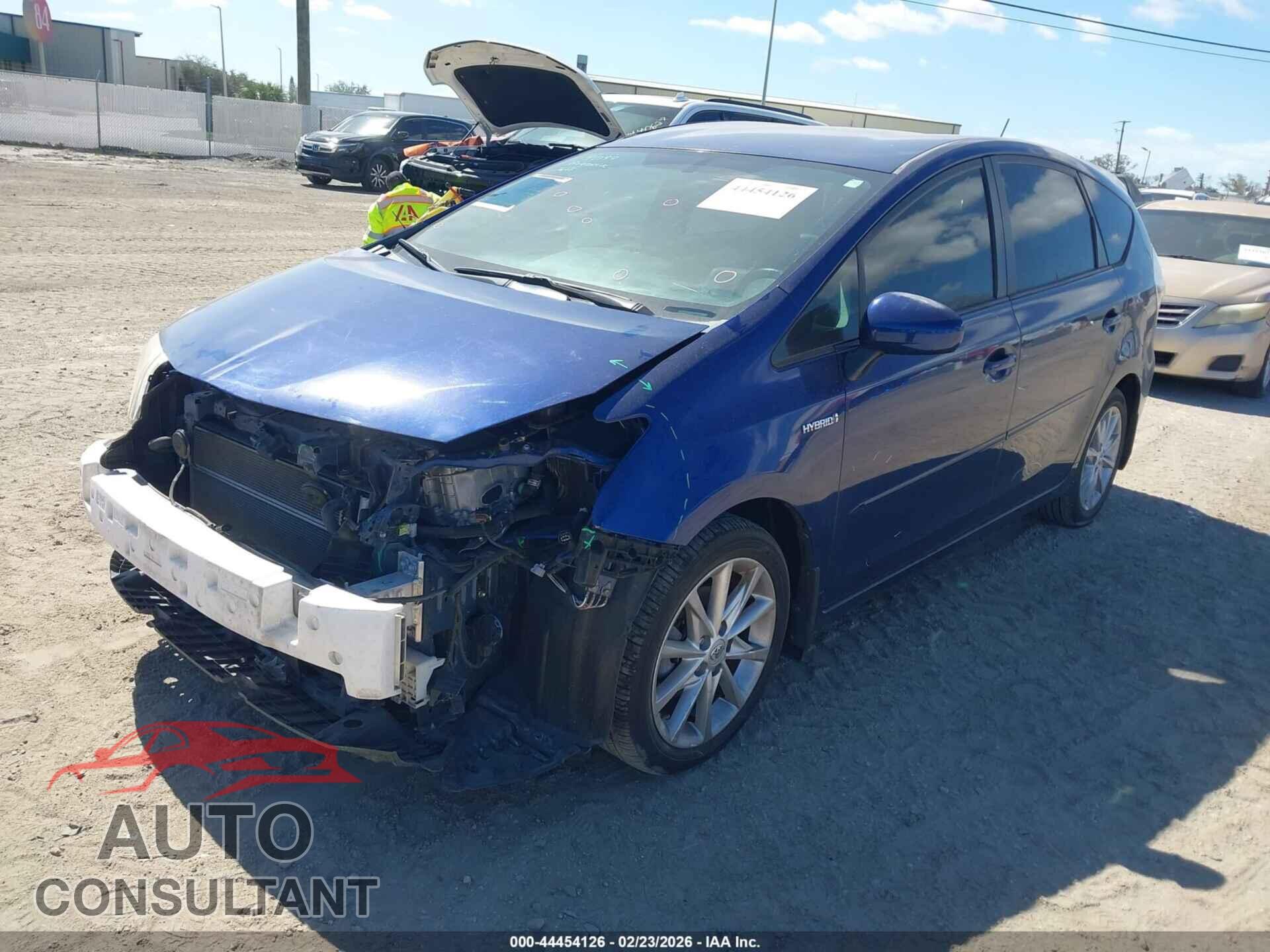 TOYOTA PRIUS V 2014 - JTDZN3EU3EJ009539