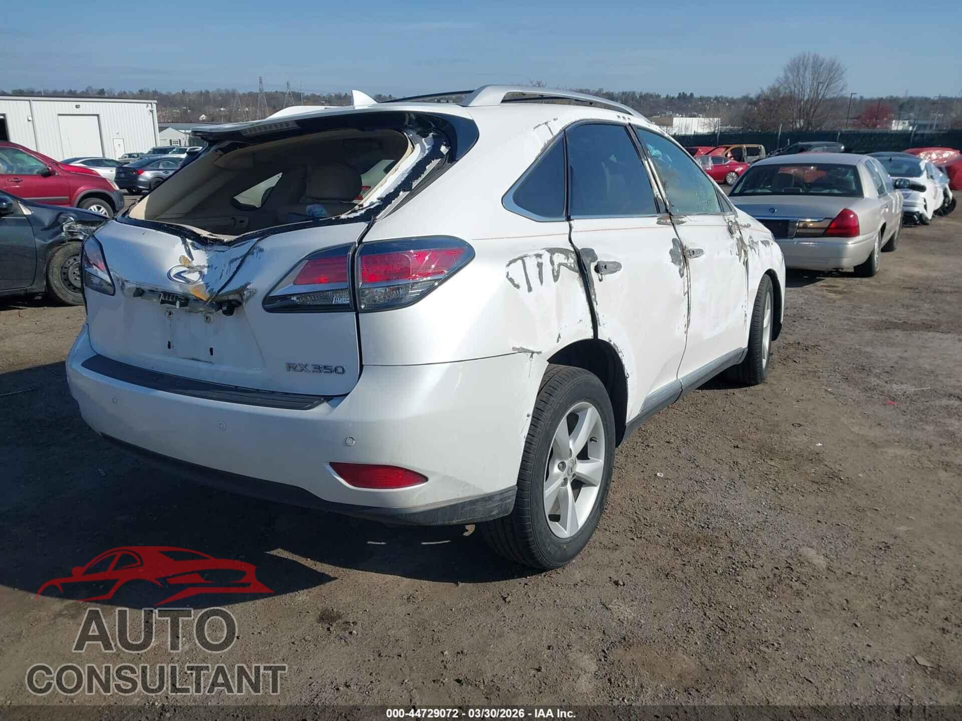 LEXUS RX 350 2015 - 2T2BK1BA3FC264063