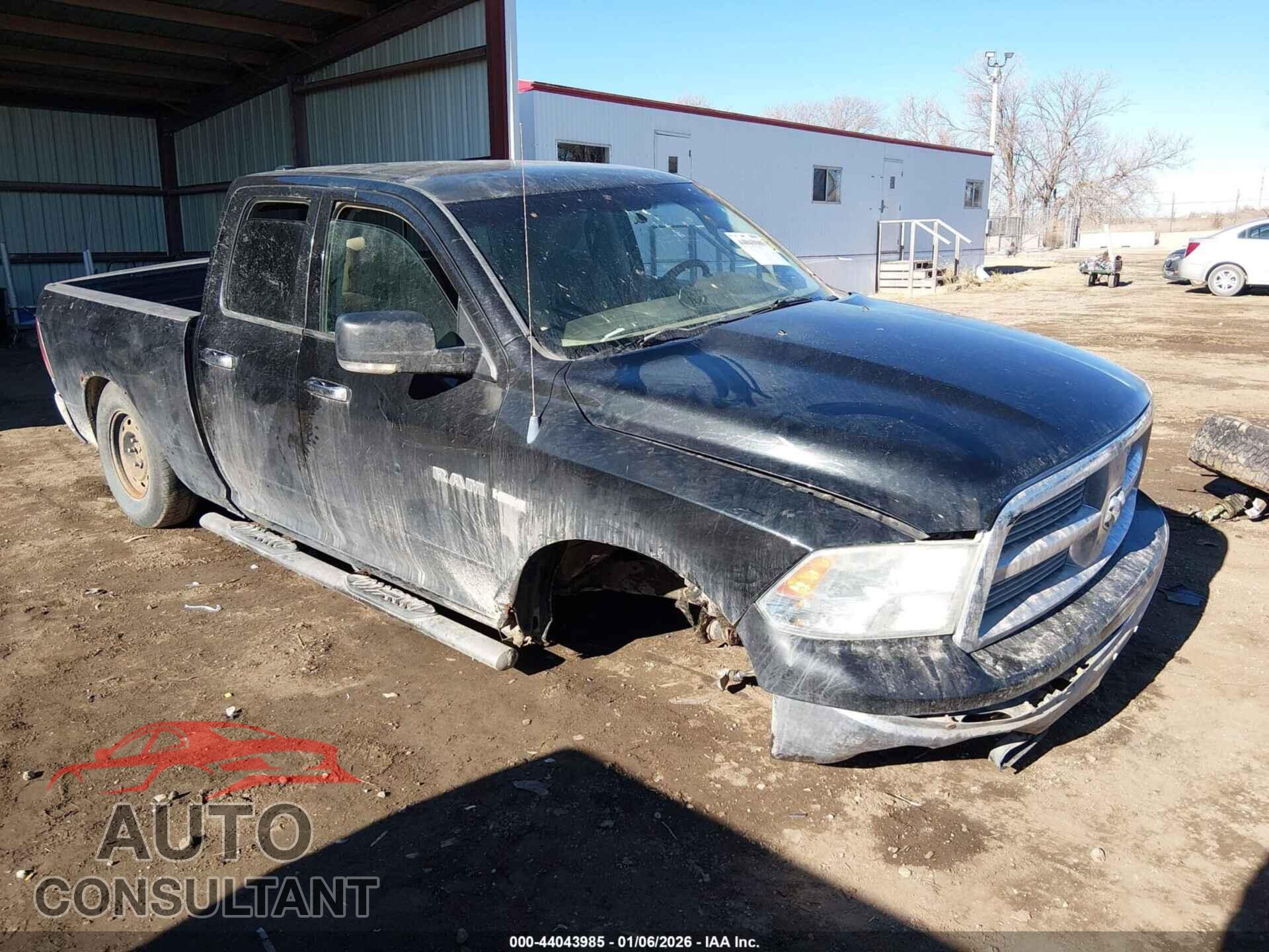 DODGE RAM 1500 2010 - 1D7RV1GT5AS135145