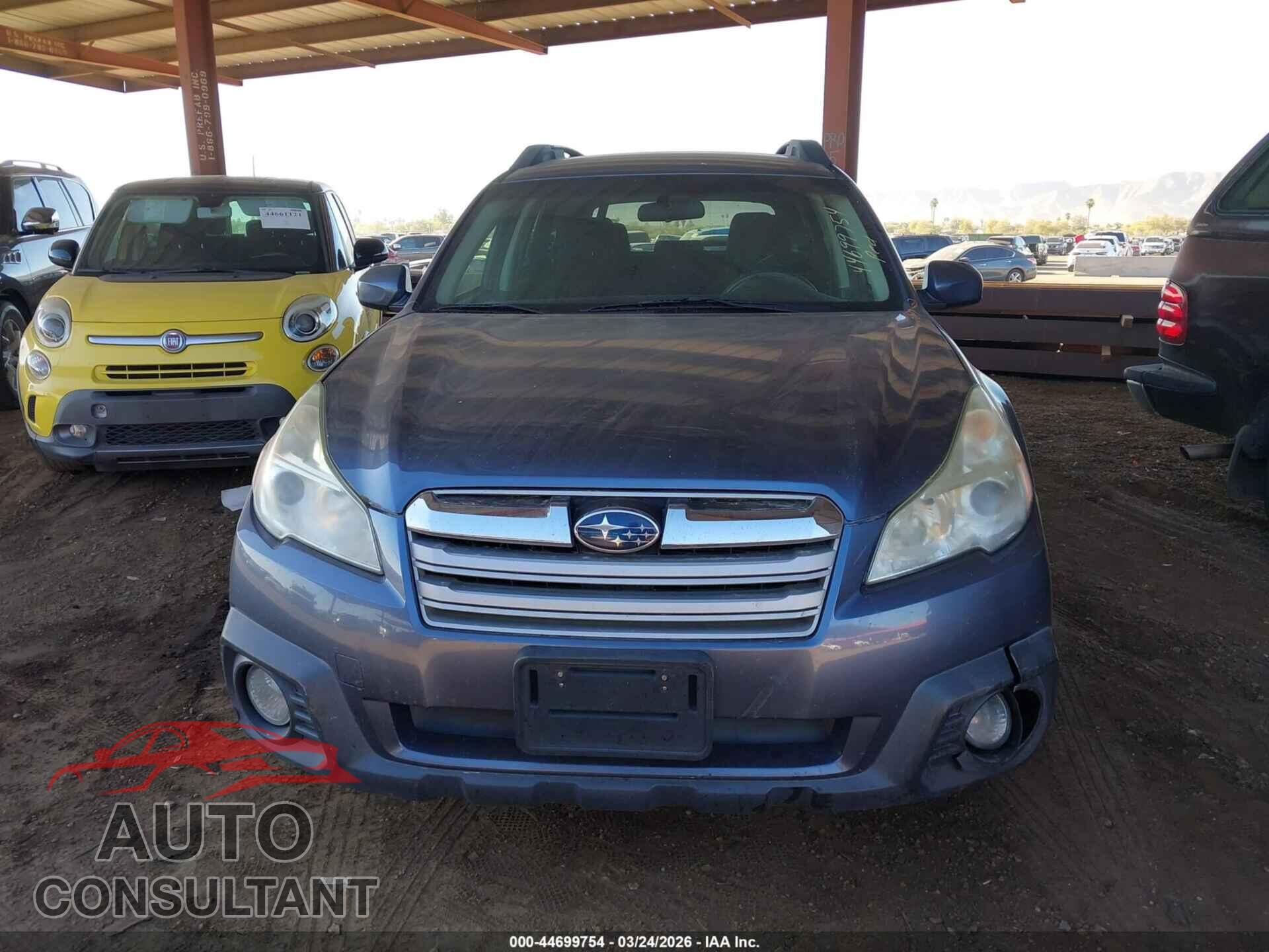 SUBARU OUTBACK 2014 - 4S4BRBCC0E3311641