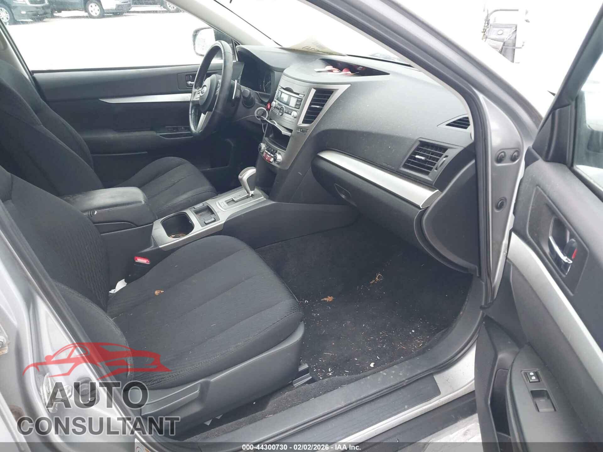 SUBARU OUTBACK 2011 - 4S4BRBCC2B3362795