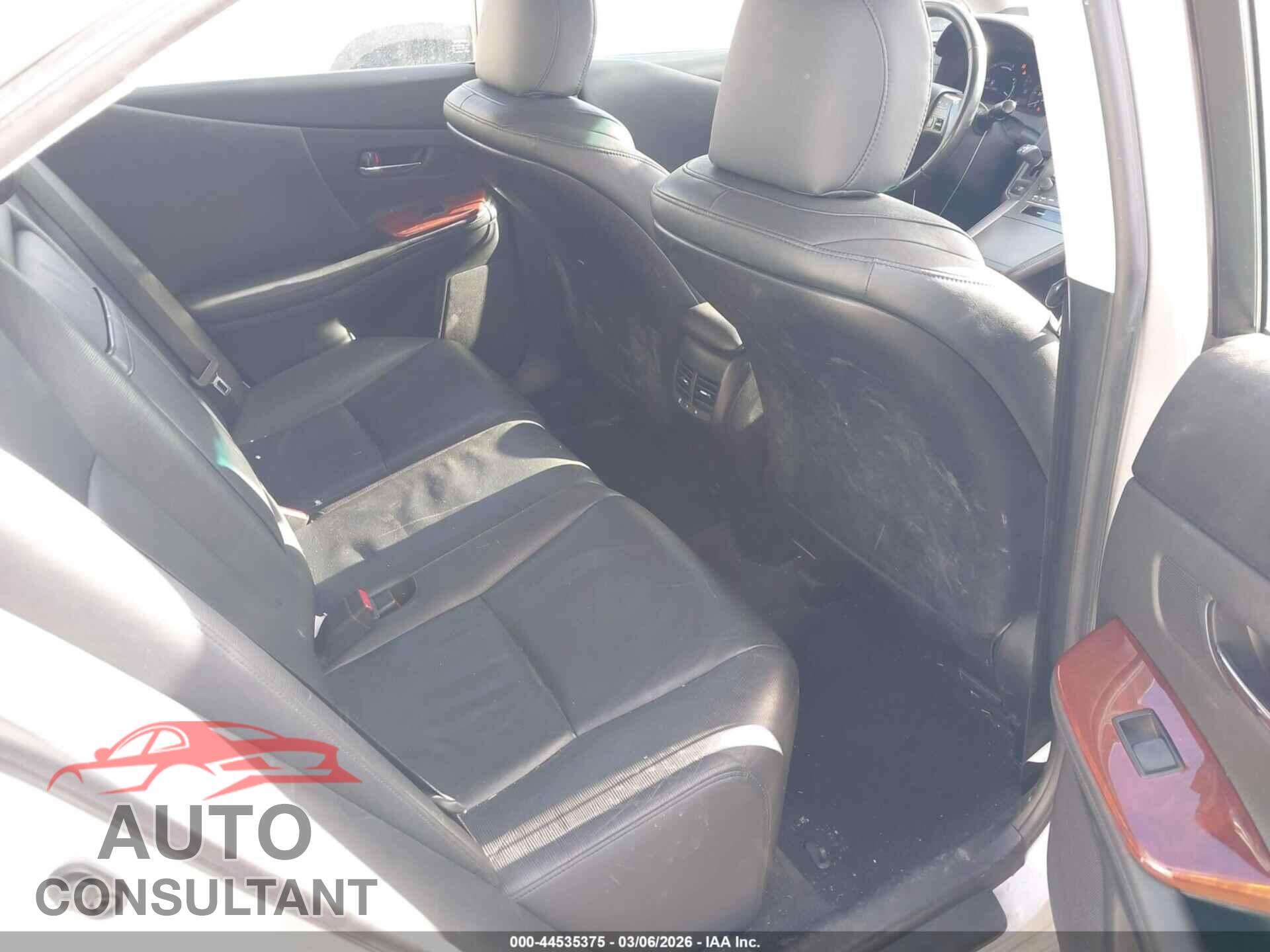 LEXUS HS 250H 2010 - JTHBB1BAXA2016211