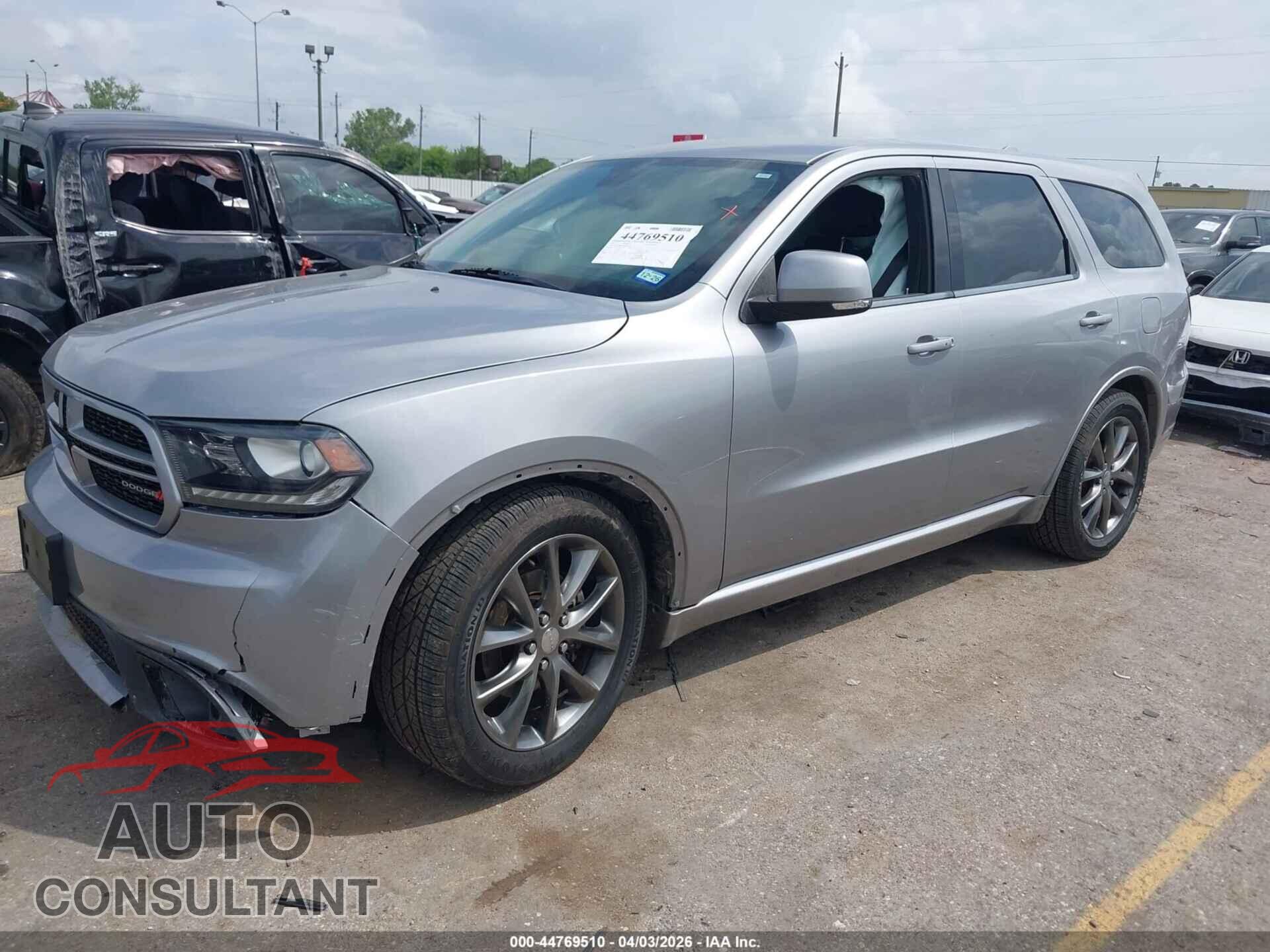 DODGE DURANGO 2017 - 1C4RDHDG2HC847744