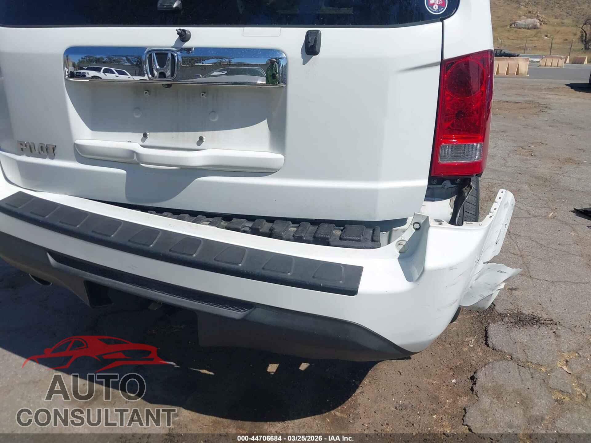 HONDA PILOT 2013 - 5FNYF3H55DB042139