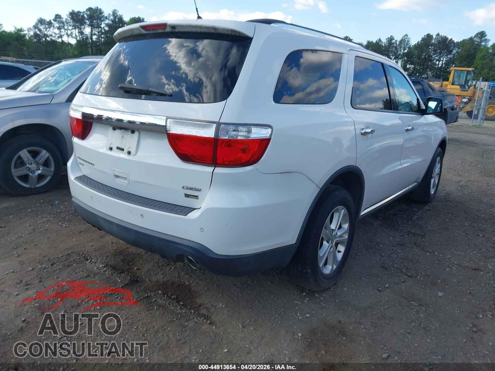 DODGE DURANGO 2013 - 1C4RDJDG5DC664792