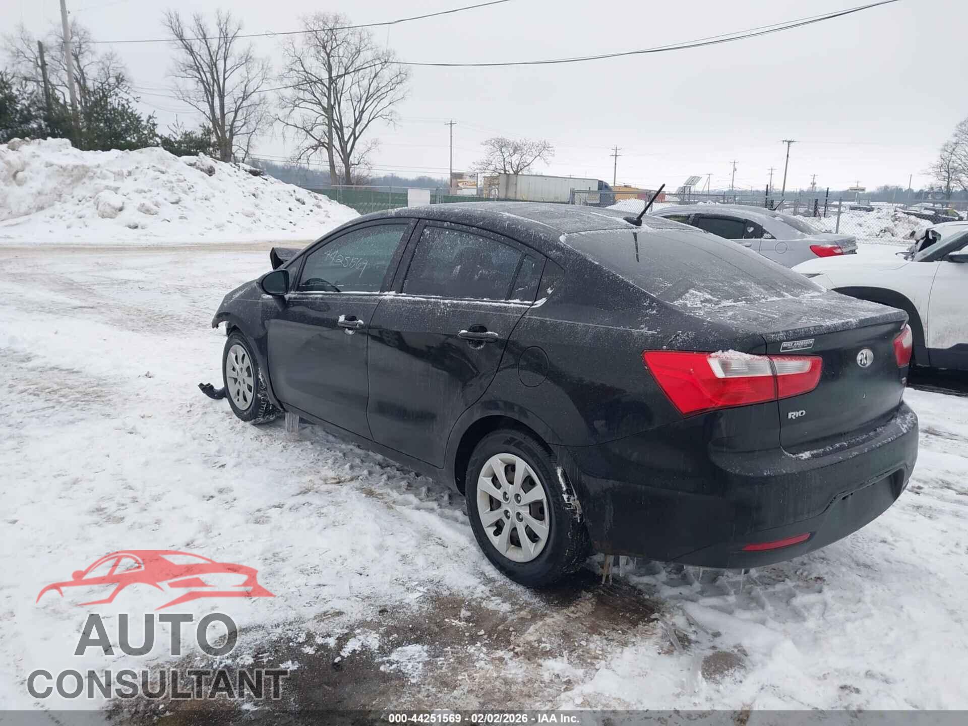 KIA RIO 2014 - KNADM4A36E6338400