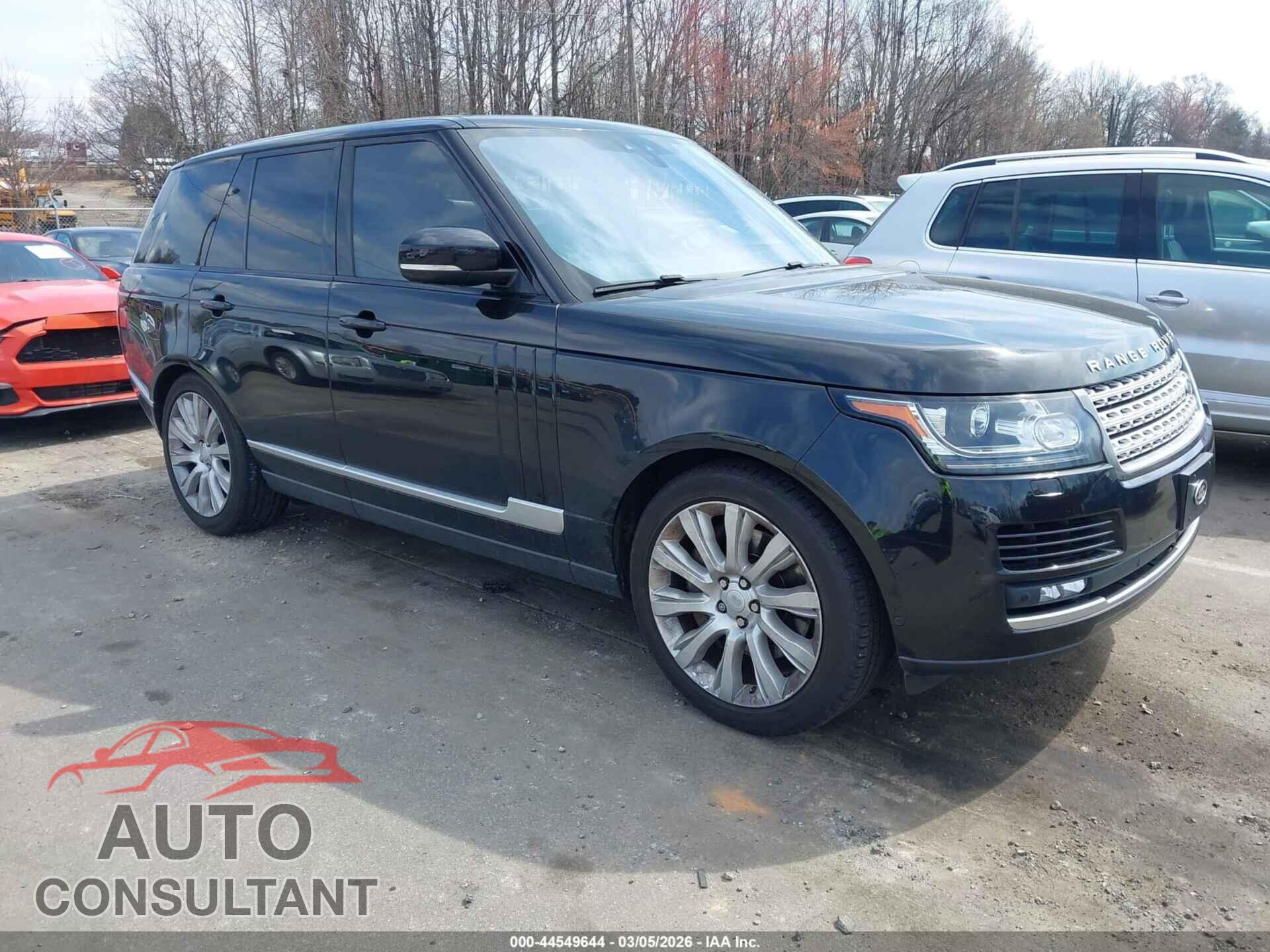 LAND ROVER RANGE ROVER 2017 - SALGS2FV6HA377969