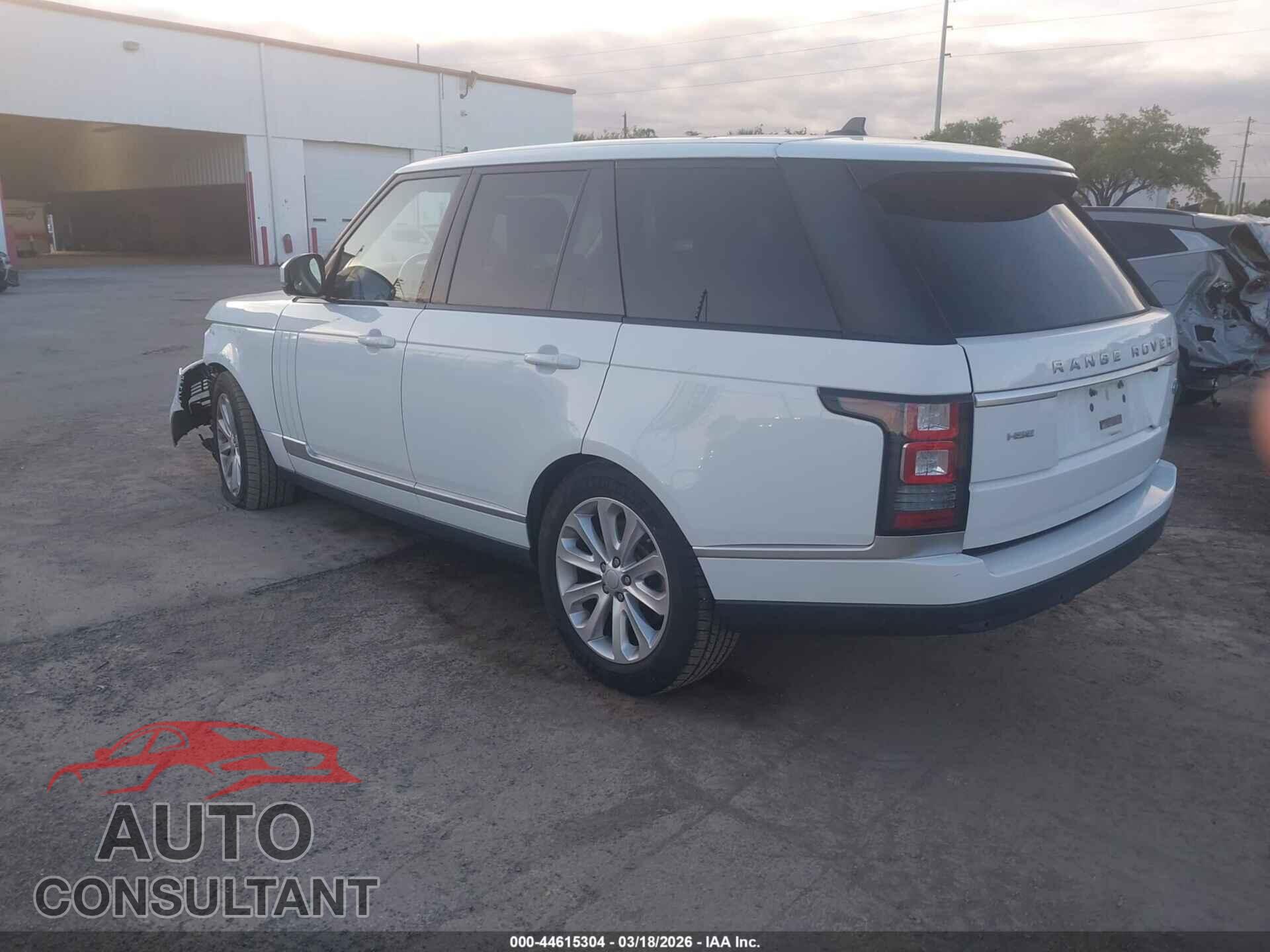 LAND ROVER RANGE ROVER 2016 - SALGS2PFXGA309048
